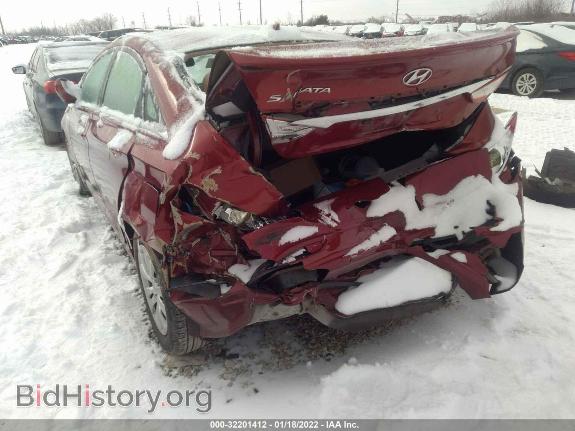 2011 HYUNDAI SONATA - VIN: 5NPEB4AC5BH112847 - Фото 6