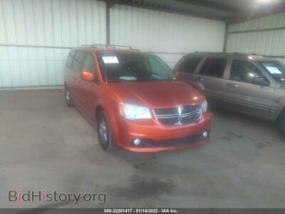 2011 Dodge GRAND CARAVAN Crew, оранжевый — VIN 2D4RN5DG5BR720905, IAAI