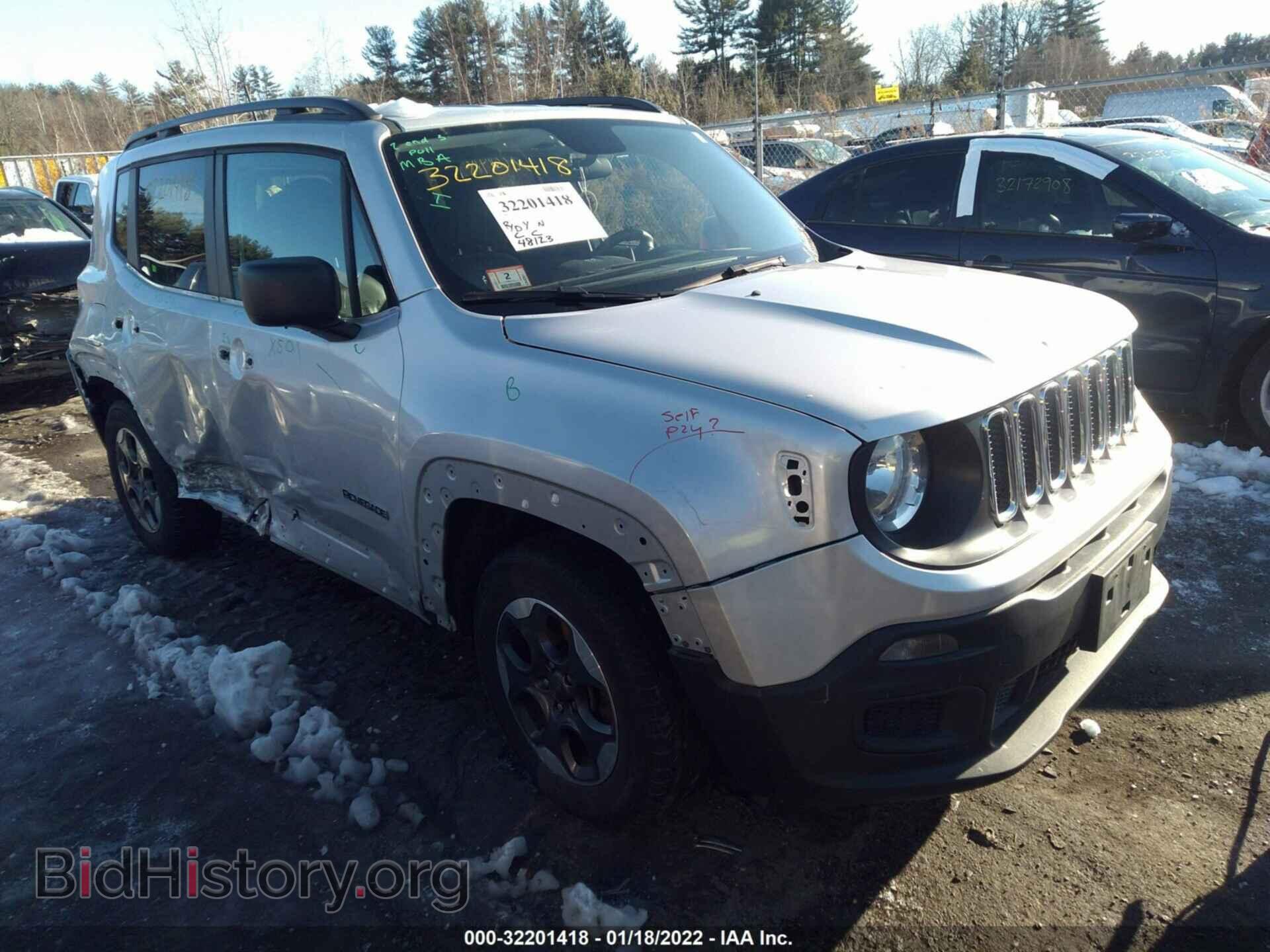 Photo ZACCJAAHXHPF75541 - JEEP RENEGADE 2017