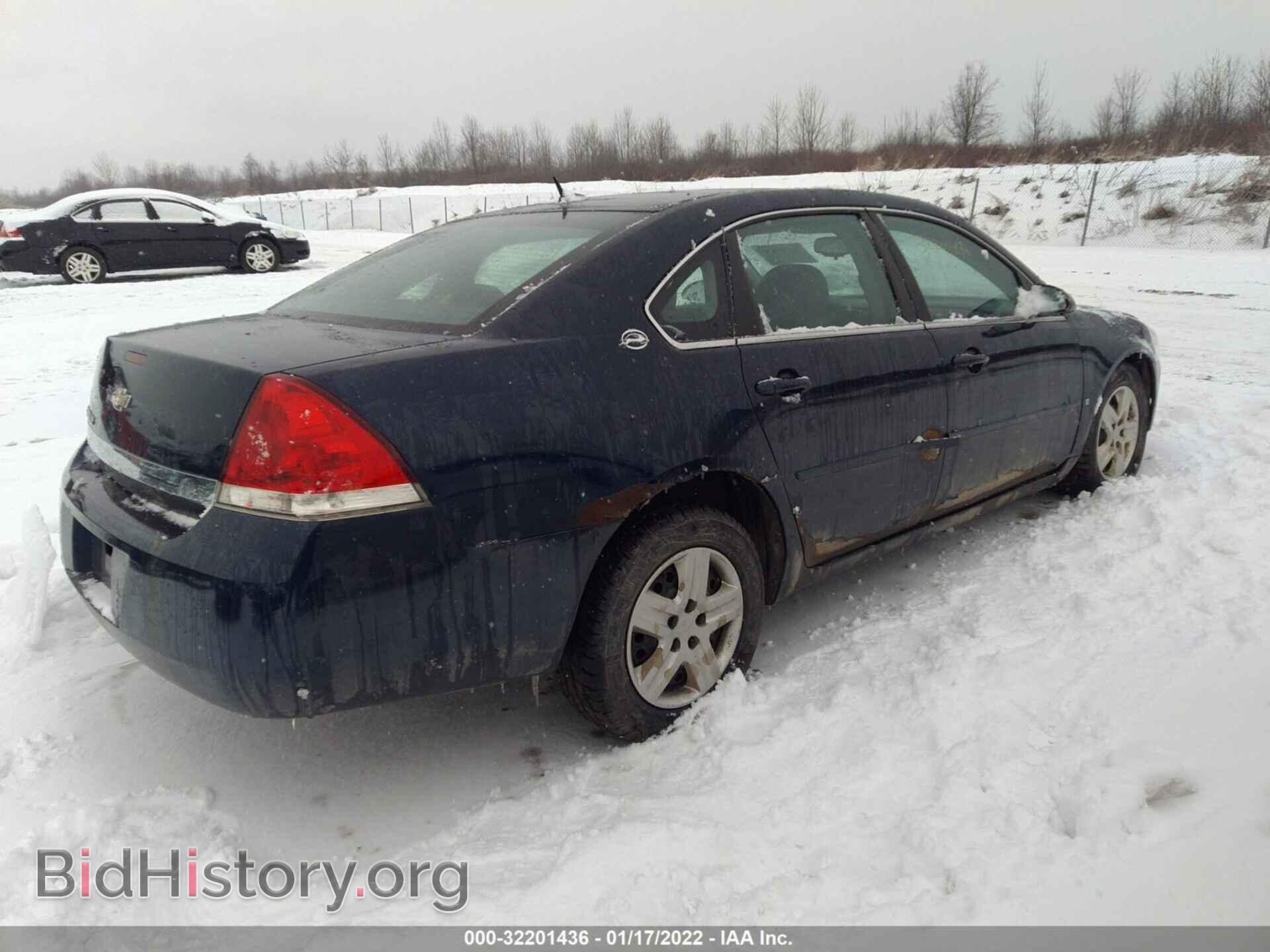 2008 CHEVROLET IMPALA - VIN: 2G1WB58N381350586 - Фото 4