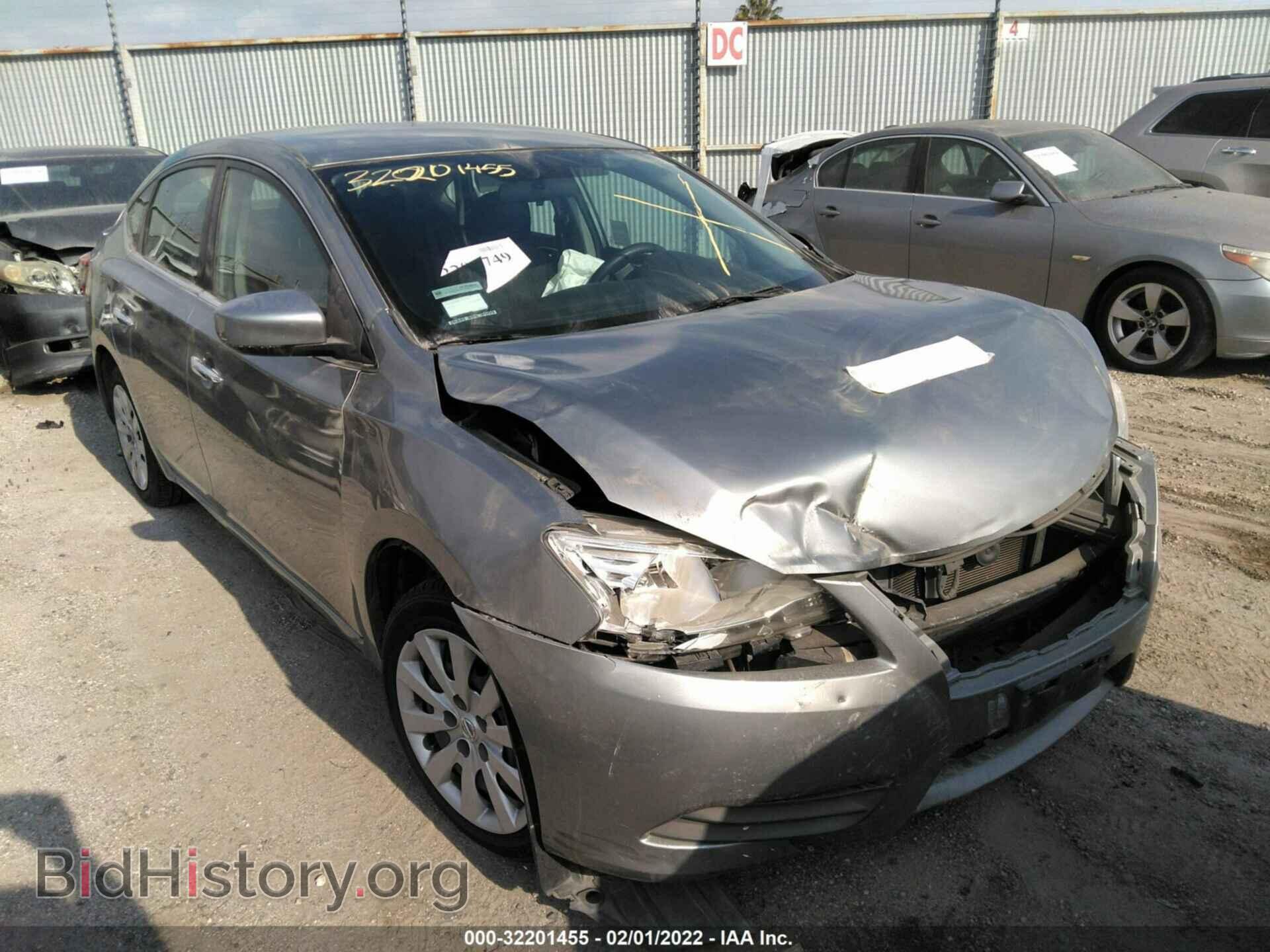 Photo 3N1AB7AP6EL697254 - NISSAN SENTRA 2014
