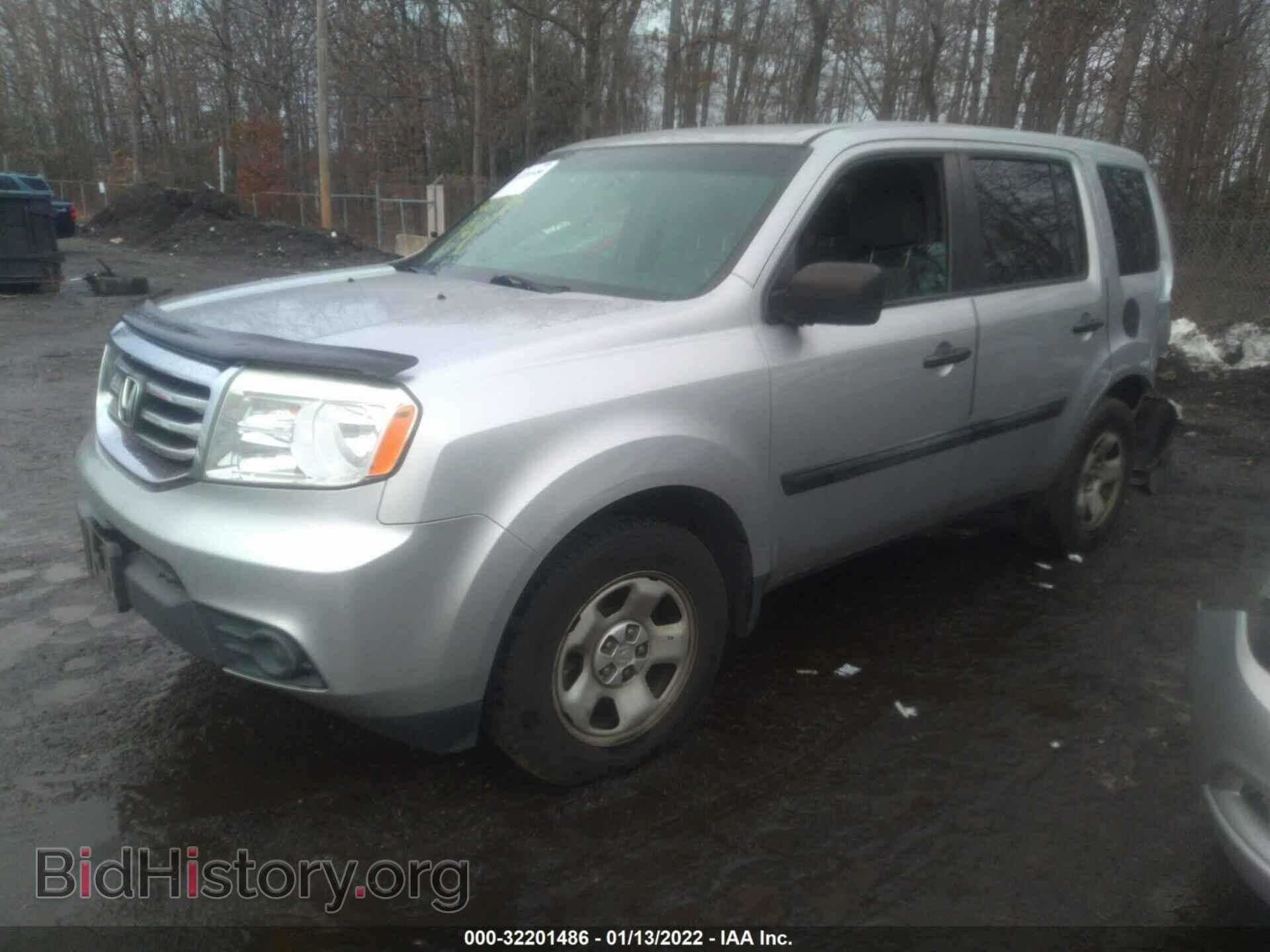 2013 HONDA PILOT - VIN: 5FNYF3H27DB035229 - Фото 2
