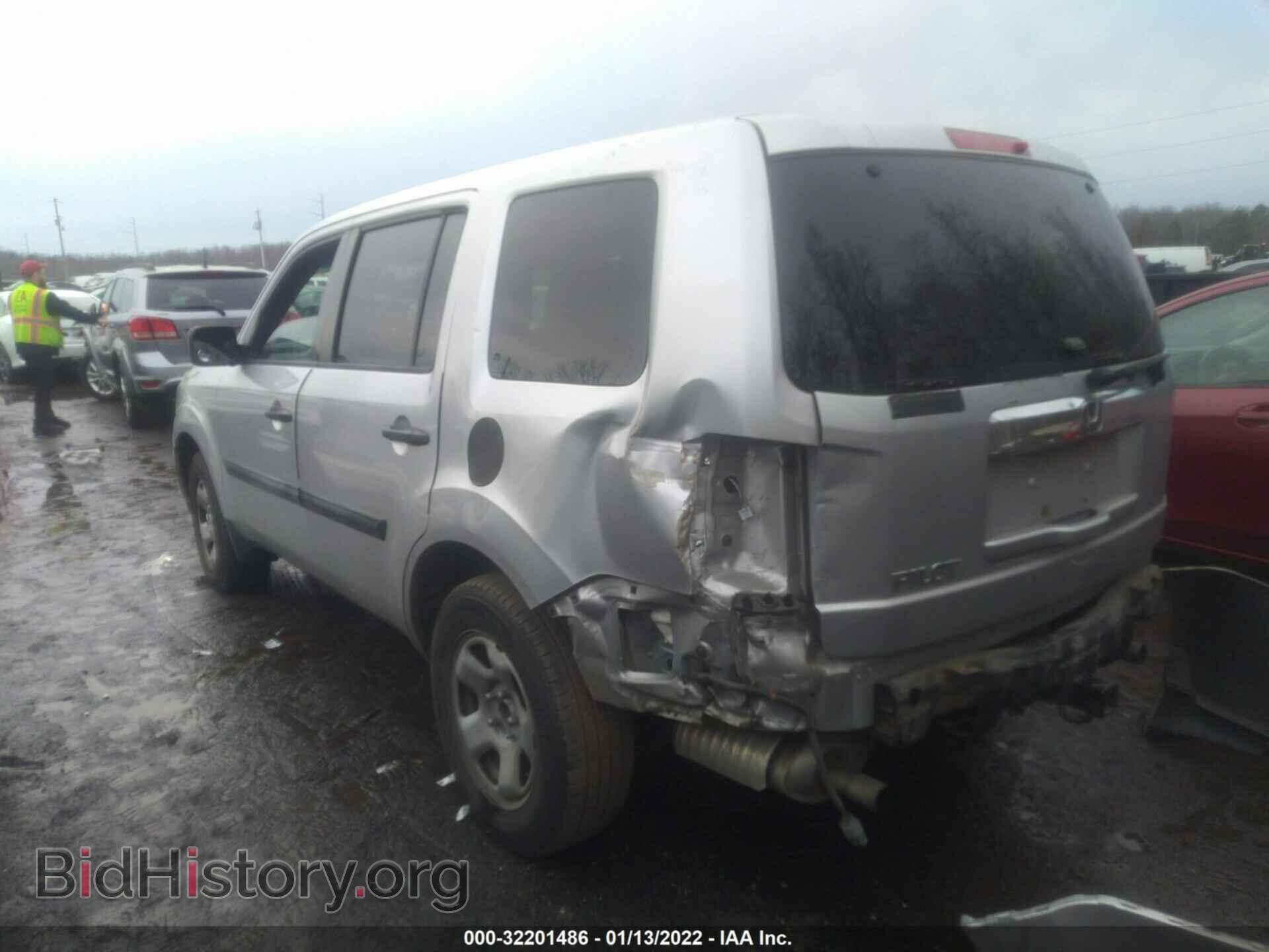 2013 HONDA PILOT - VIN: 5FNYF3H27DB035229 - Фото 3