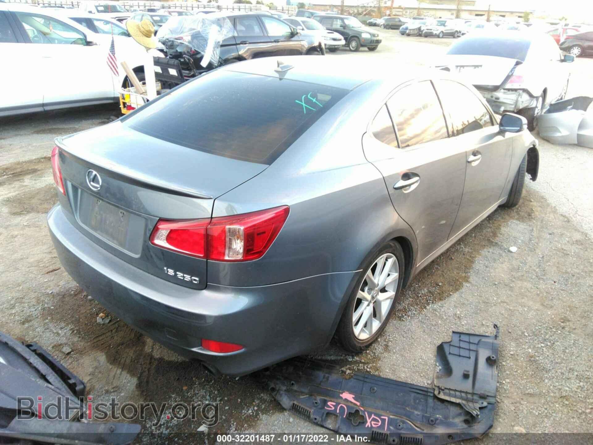 2012 LEXUS IS 250 - VIN: JTHBF5C29C5177704 - Фото 4