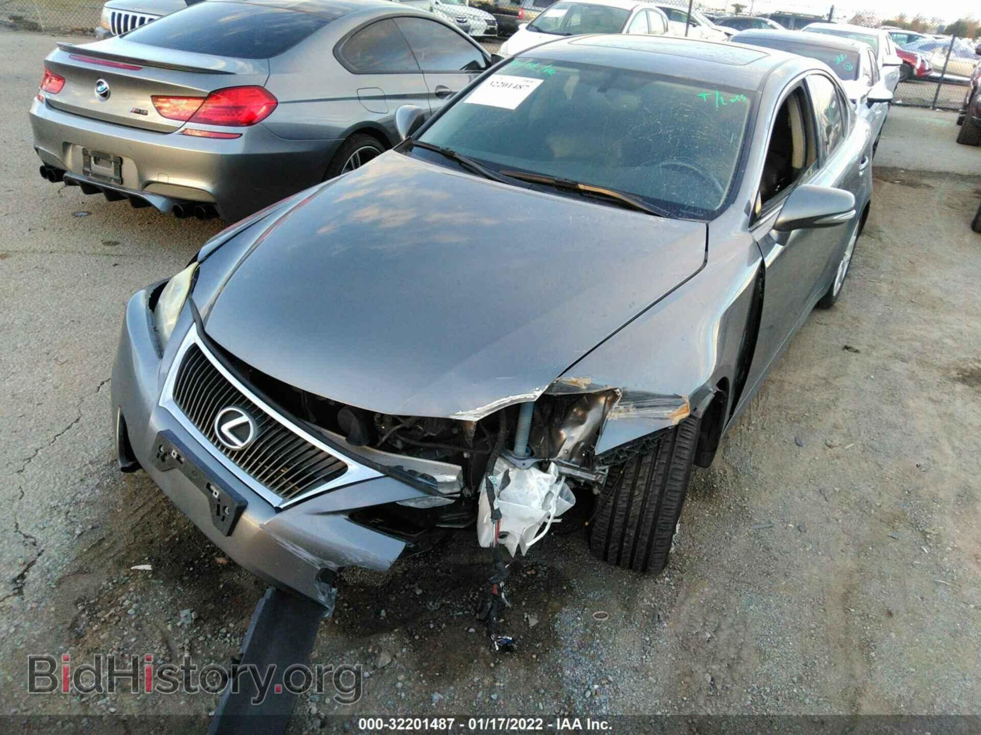 2012 LEXUS IS 250 - VIN: JTHBF5C29C5177704 - Фото 6