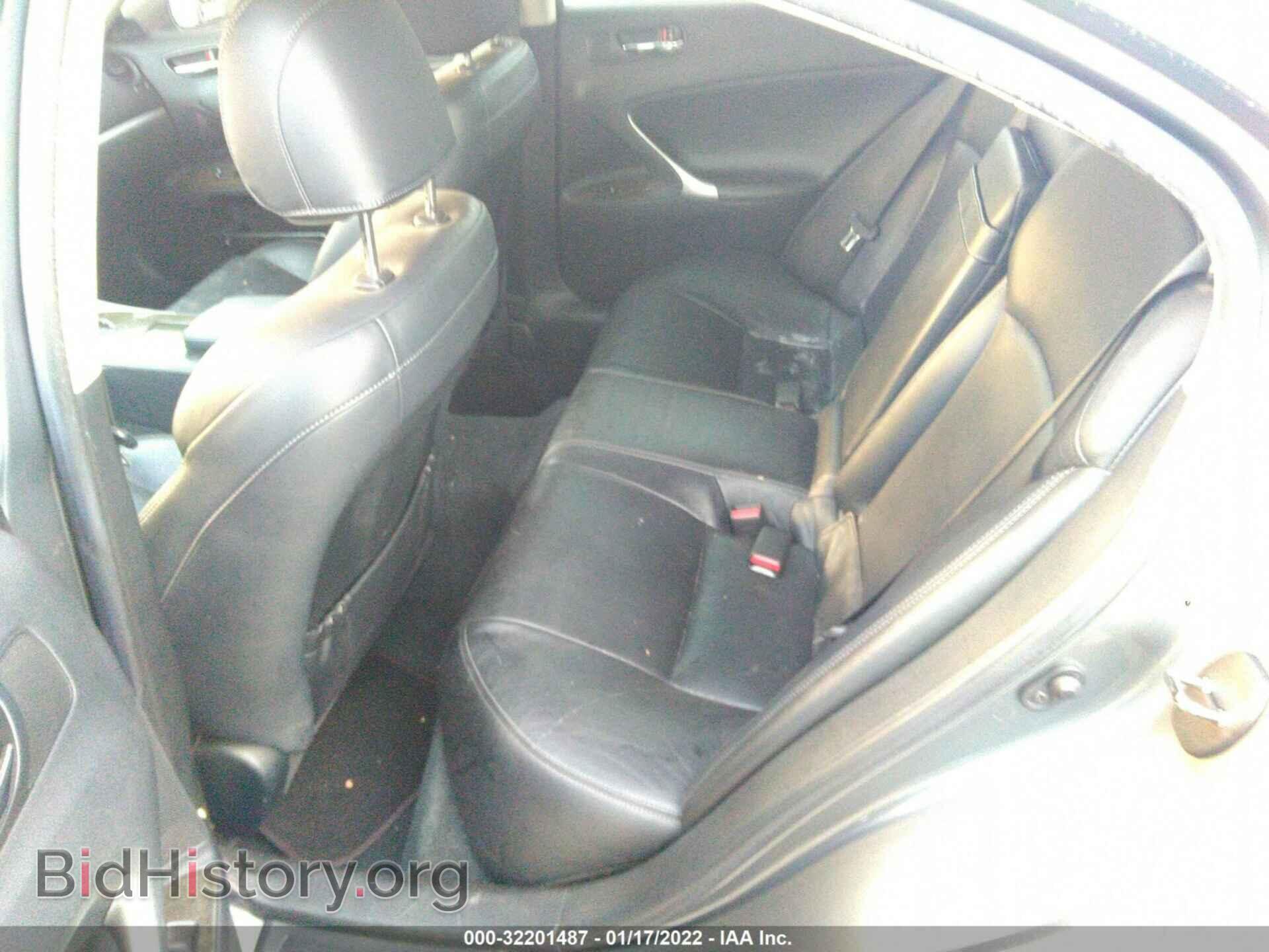 2012 LEXUS IS 250 - VIN: JTHBF5C29C5177704 - Фото 8
