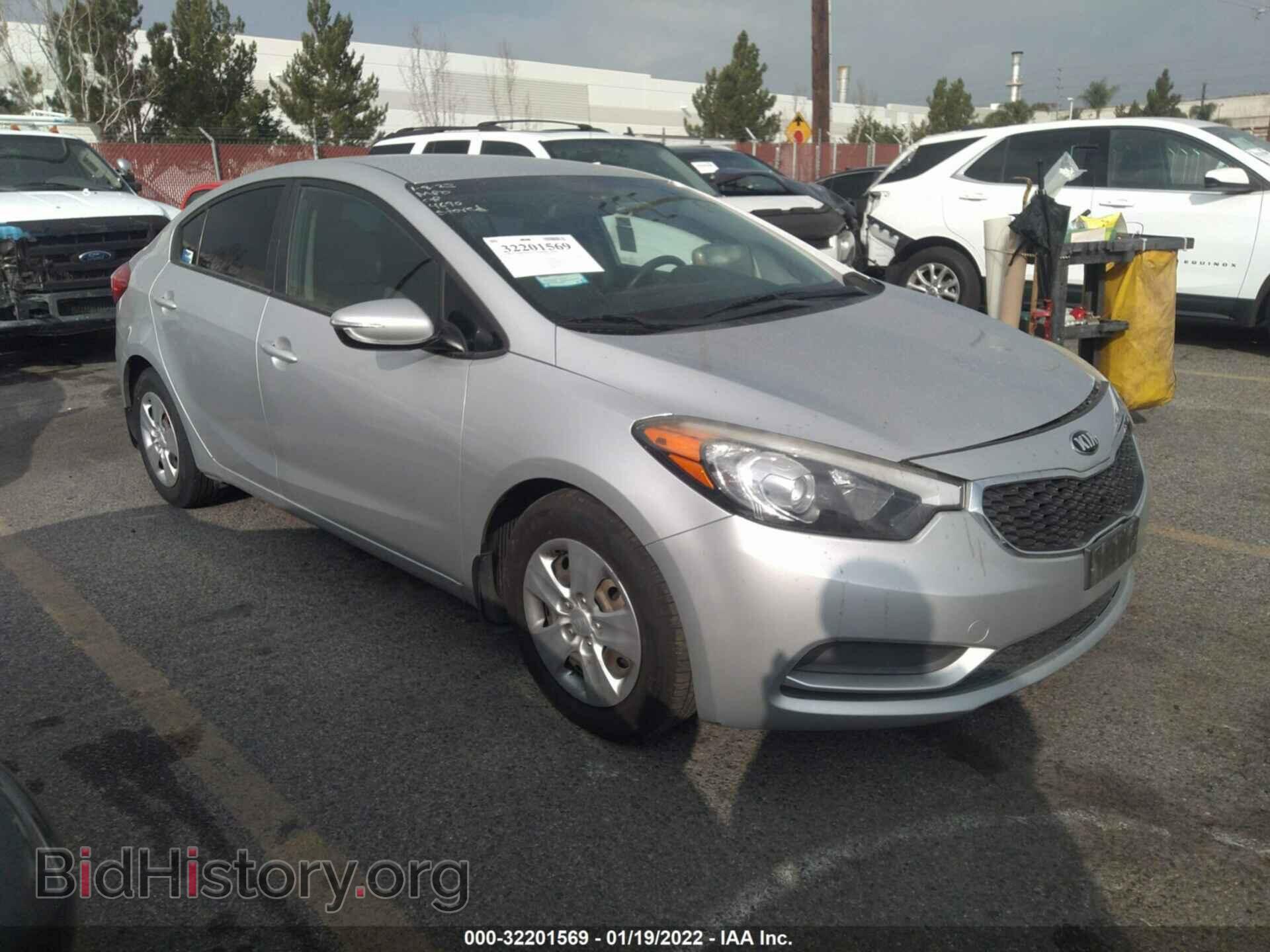 Photo KNAFX4A64G5544690 - KIA FORTE 2016