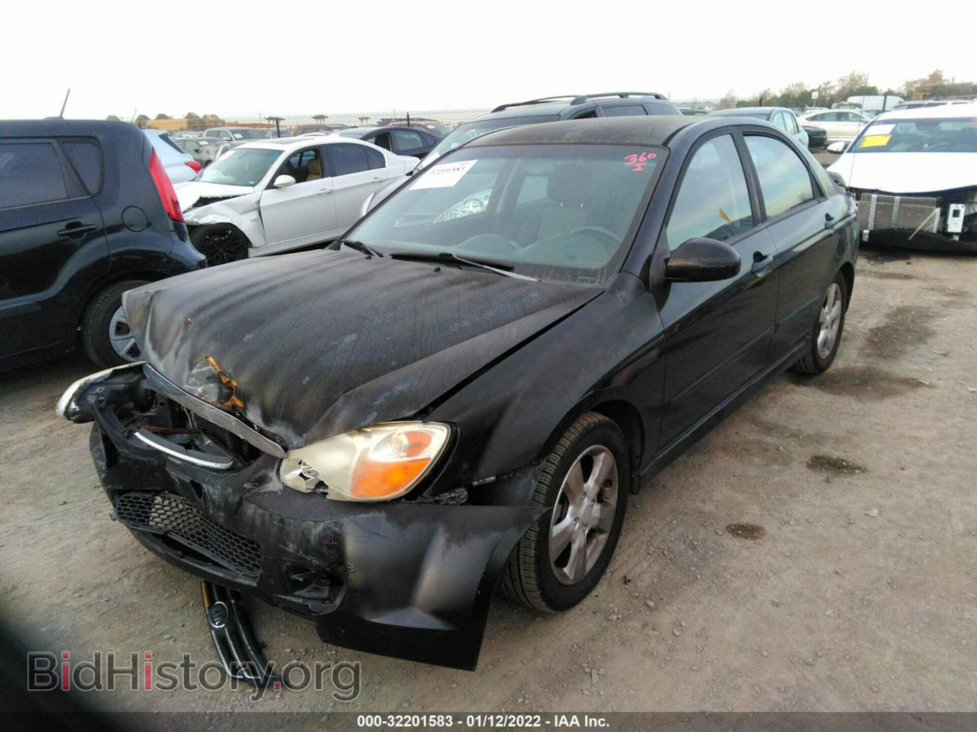 2008 KIA SPECTRA - VIN: KNAFE122985014183 - Фото 2
