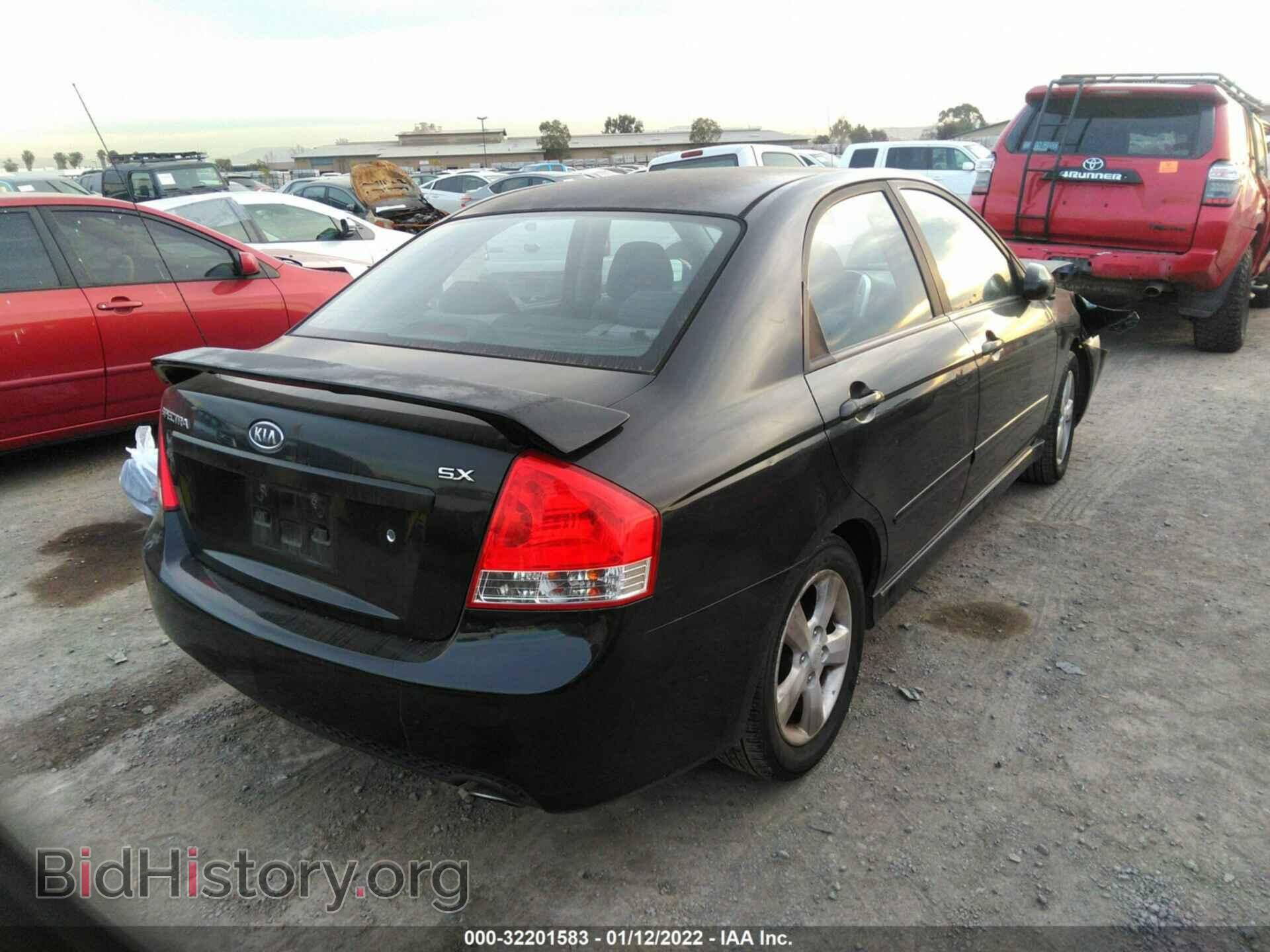 2008 KIA SPECTRA - VIN: KNAFE122985014183 - Фото 4