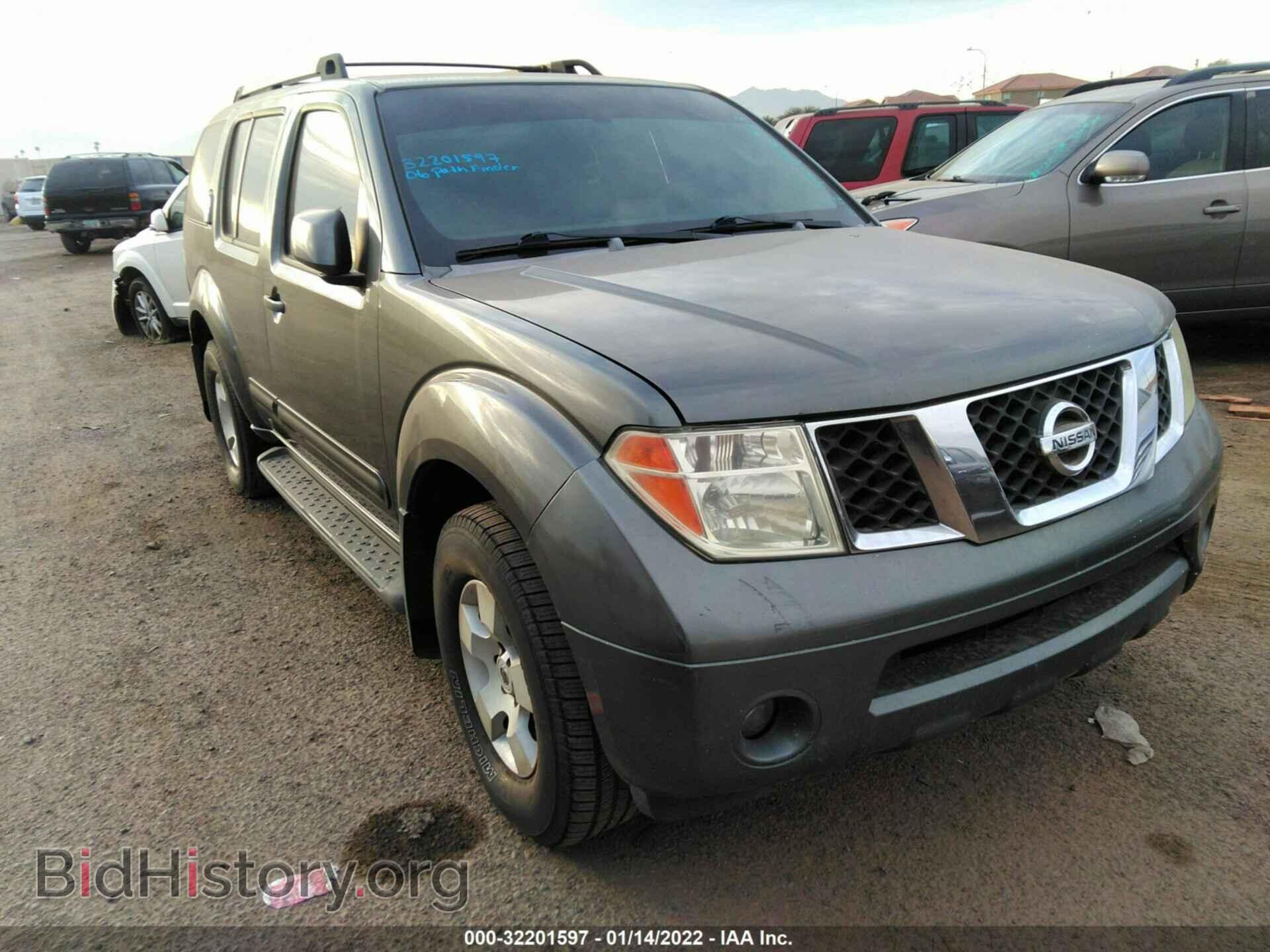 Photo 5N1AR18W06C661412 - NISSAN PATHFINDER 2006