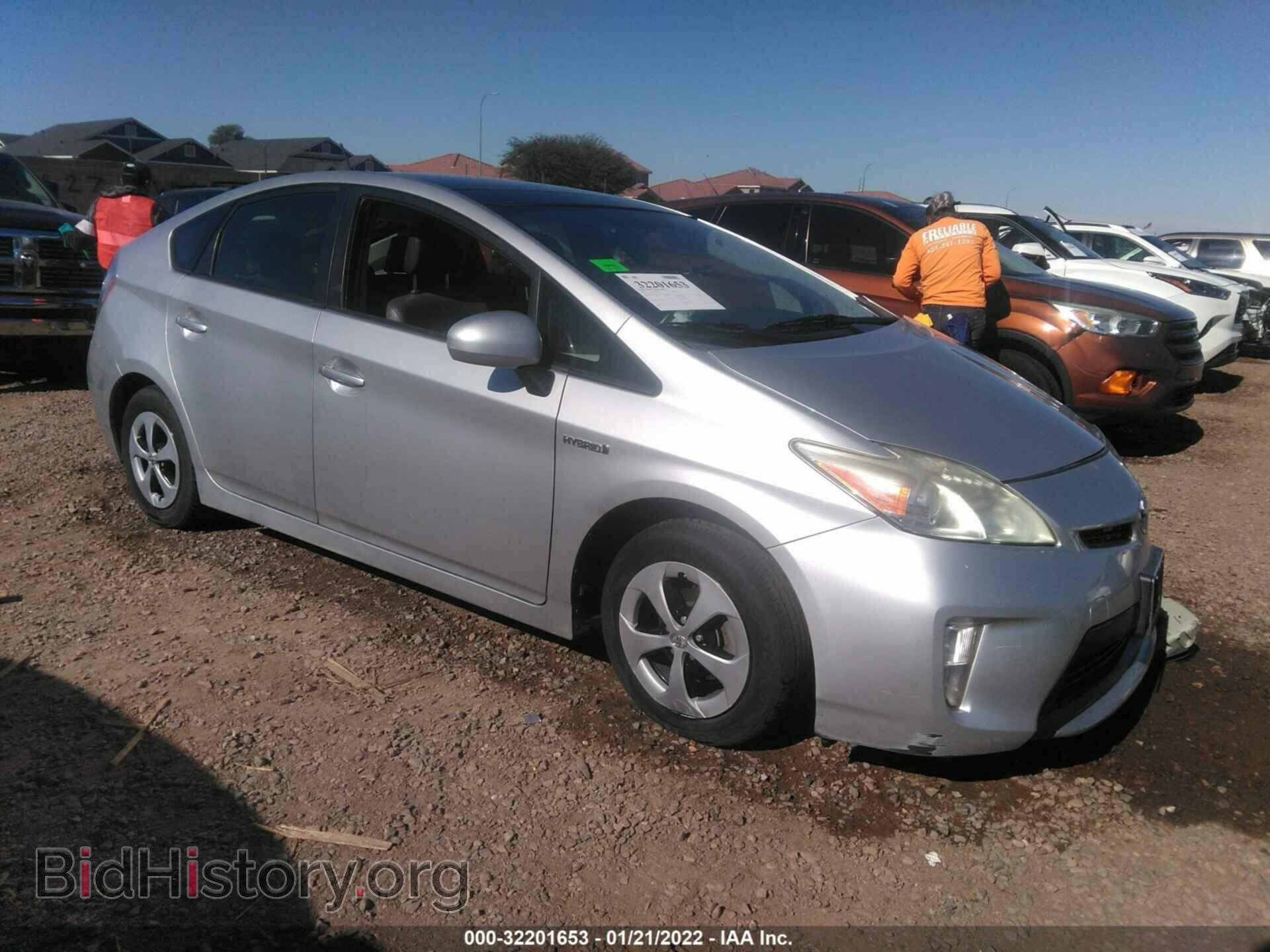 Photo JTDKN3DU3C1552762 - TOYOTA PRIUS 2012