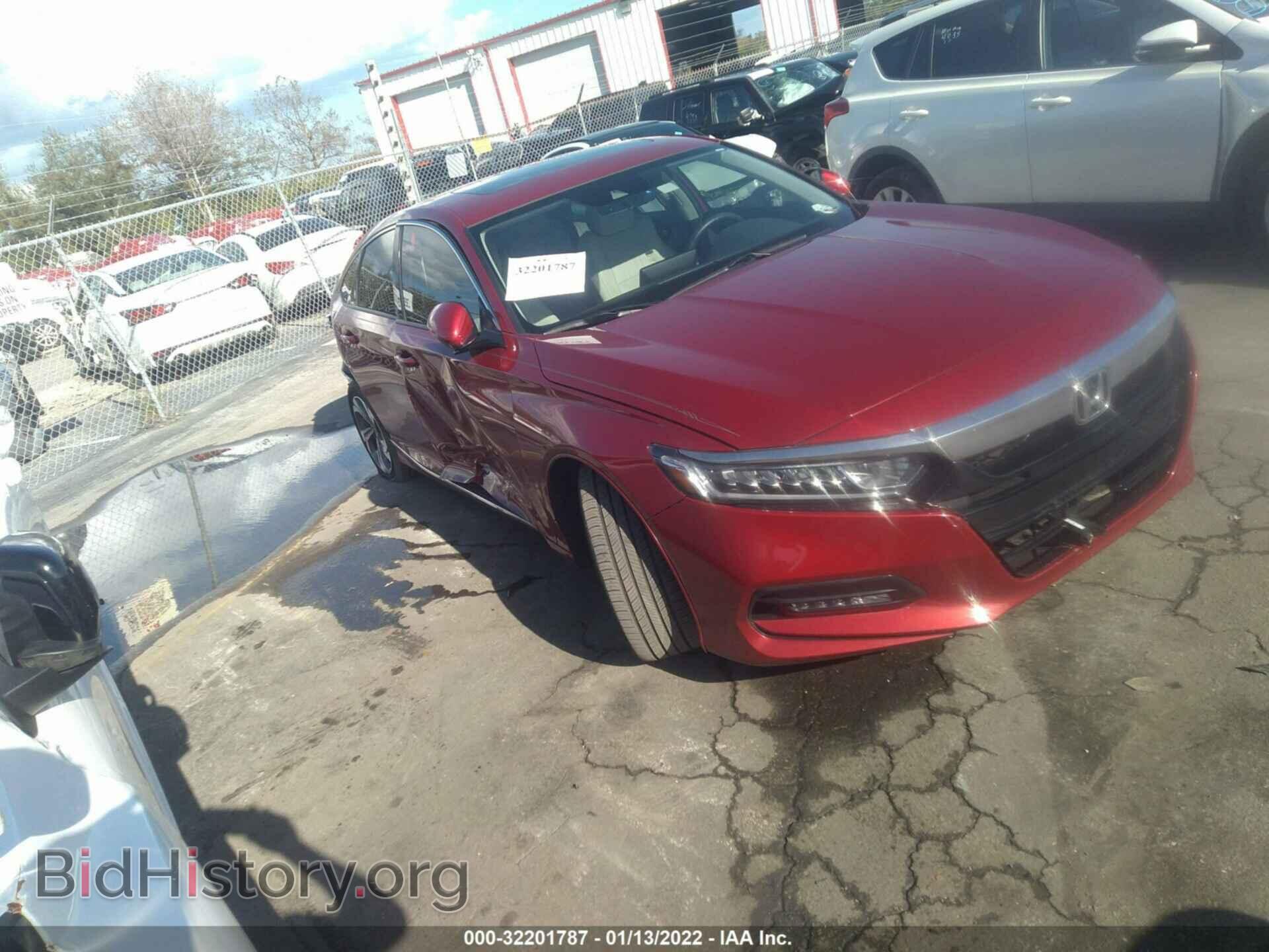 Photo 1HGCV1F58KA141095 - HONDA ACCORD SEDAN 2019