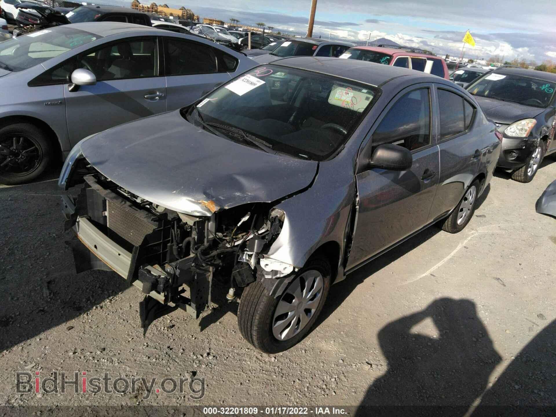 2014 NISSAN VERSA - VIN: 3N1CN7AP1EL850994 - Фото 2