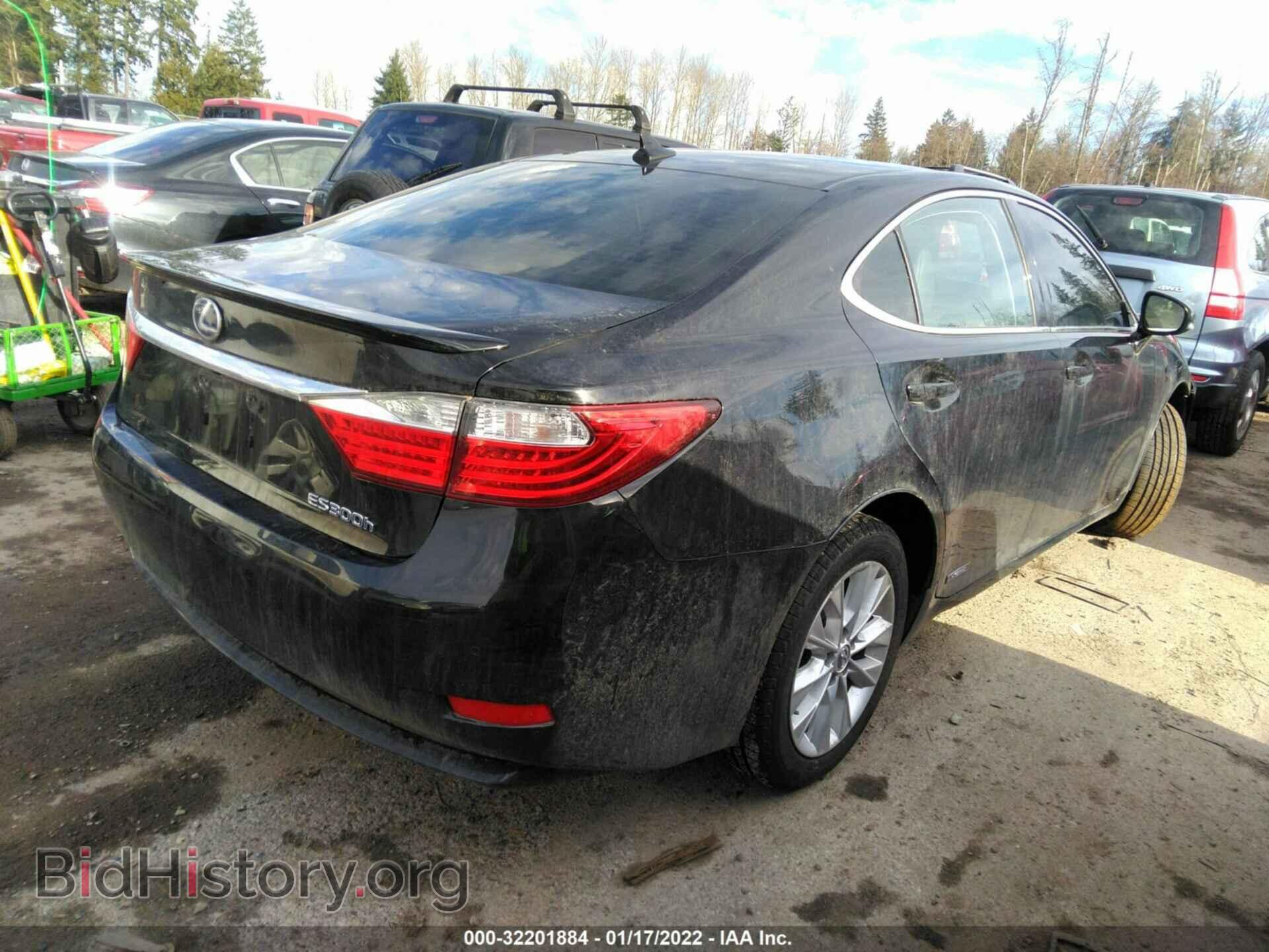 2014 LEXUS ES 300H - VIN: JTHBW1GG5E2062780 - Фото 4