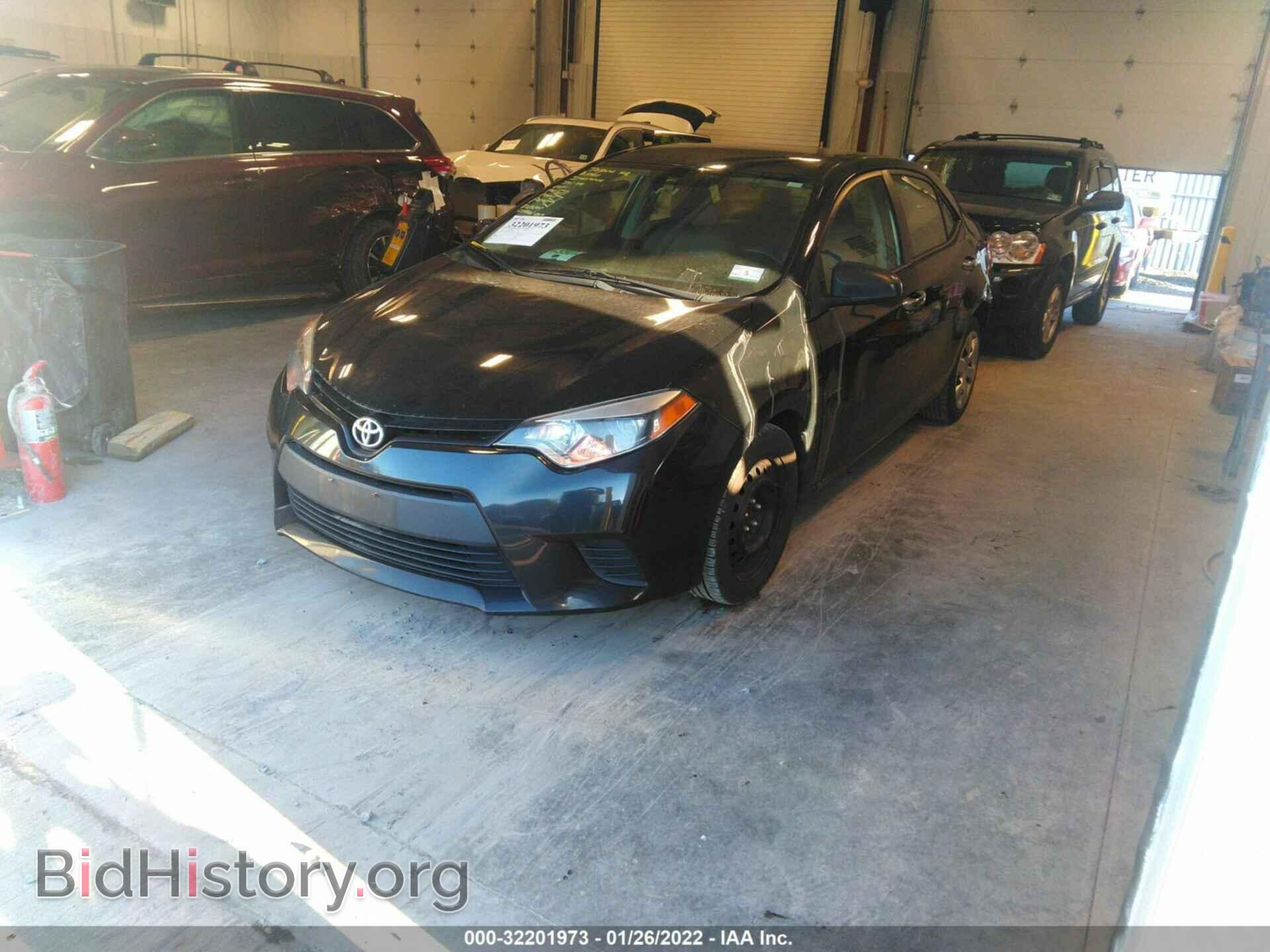 2014 TOYOTA COROLLA - VIN: 2T1BURHE6EC187243 - Фото 2