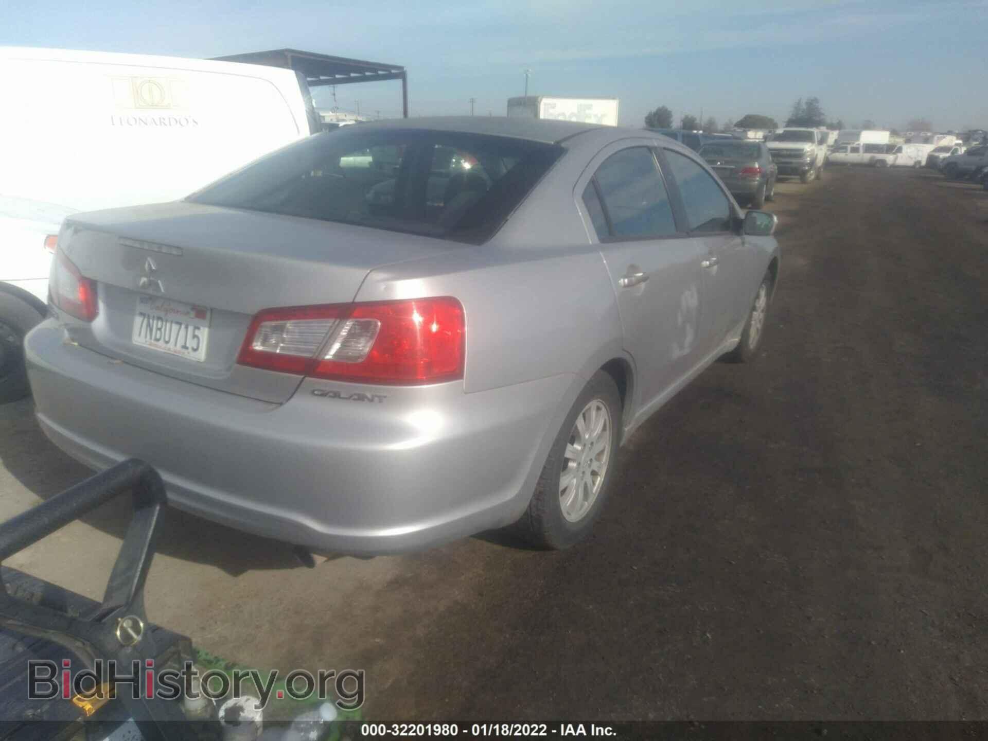 2012 MITSUBISHI GALANT - VIN: 4A32B2FF9CE019211 - Фото 4