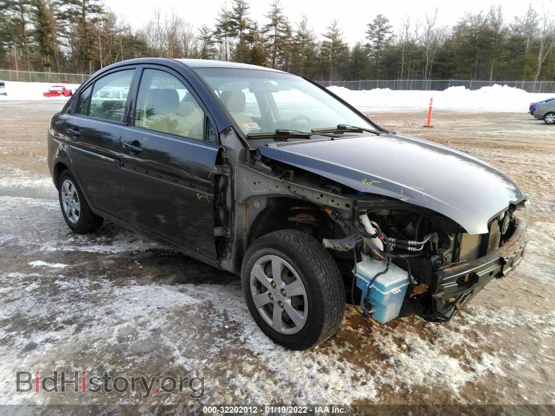 Photo KMHCN46C89U319607 - HYUNDAI ACCENT 2009