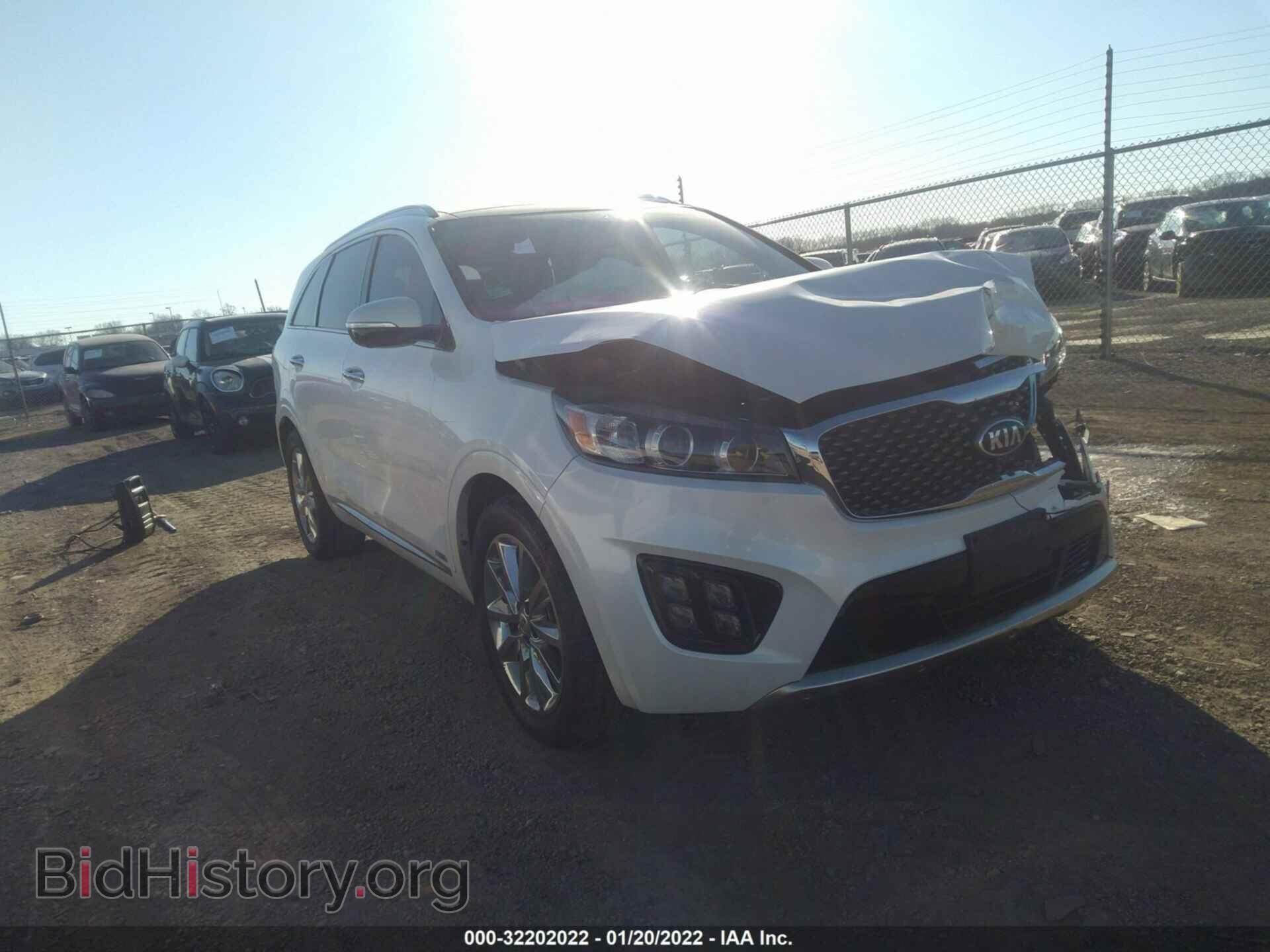 Photo 5XYPKDA59GG083622 - KIA SORENTO 2016