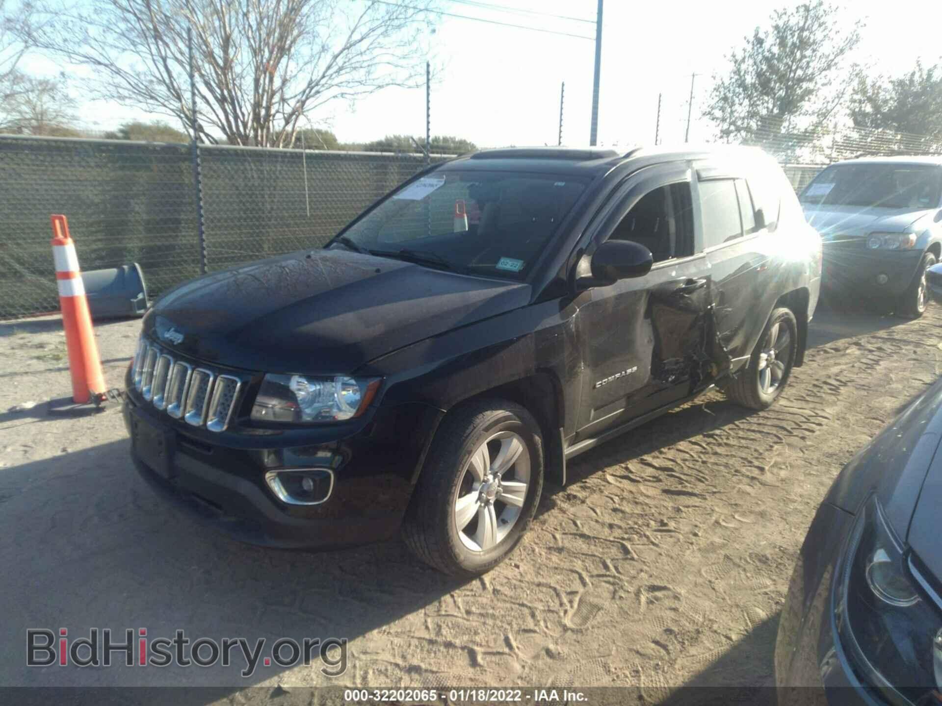 2015 JEEP COMPASS - VIN: 1C4NJDEB0FD259450 - Фото 2
