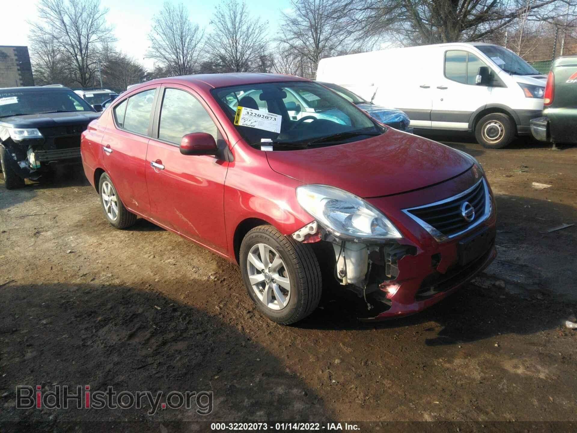 Фотография 3N1CN7AP5CL815582 - NISSAN VERSA 2012