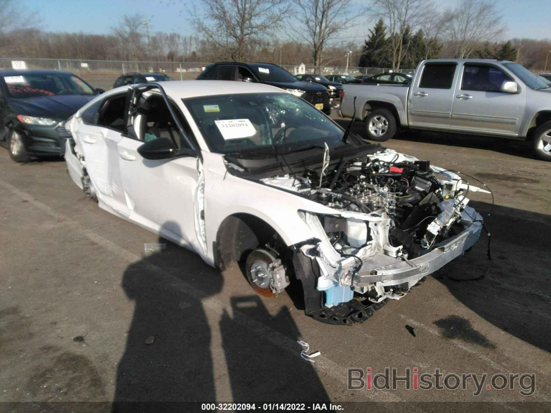 Photo 1HGCV1F3XMA094170 - HONDA ACCORD SEDAN 2021