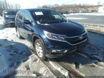 2015 Honda CR-V EX, фиолетовый — VIN 2HKRM4H50FH687351, IAAI