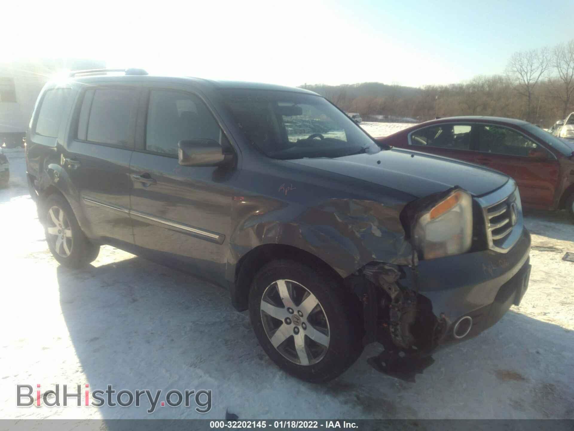 Photo 5FNYF4H91CB010280 - HONDA PILOT 2012