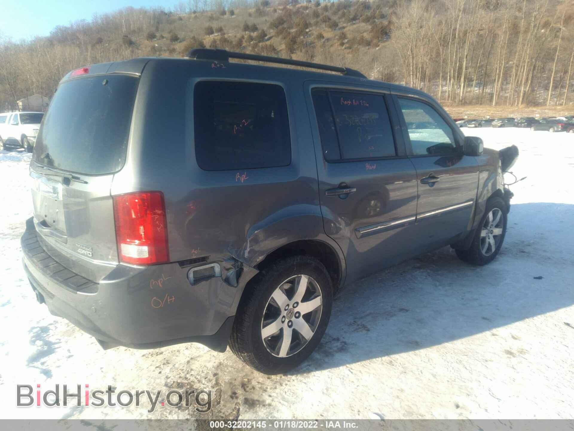 2012 HONDA PILOT - VIN: 5FNYF4H91CB010280 - Фото 4