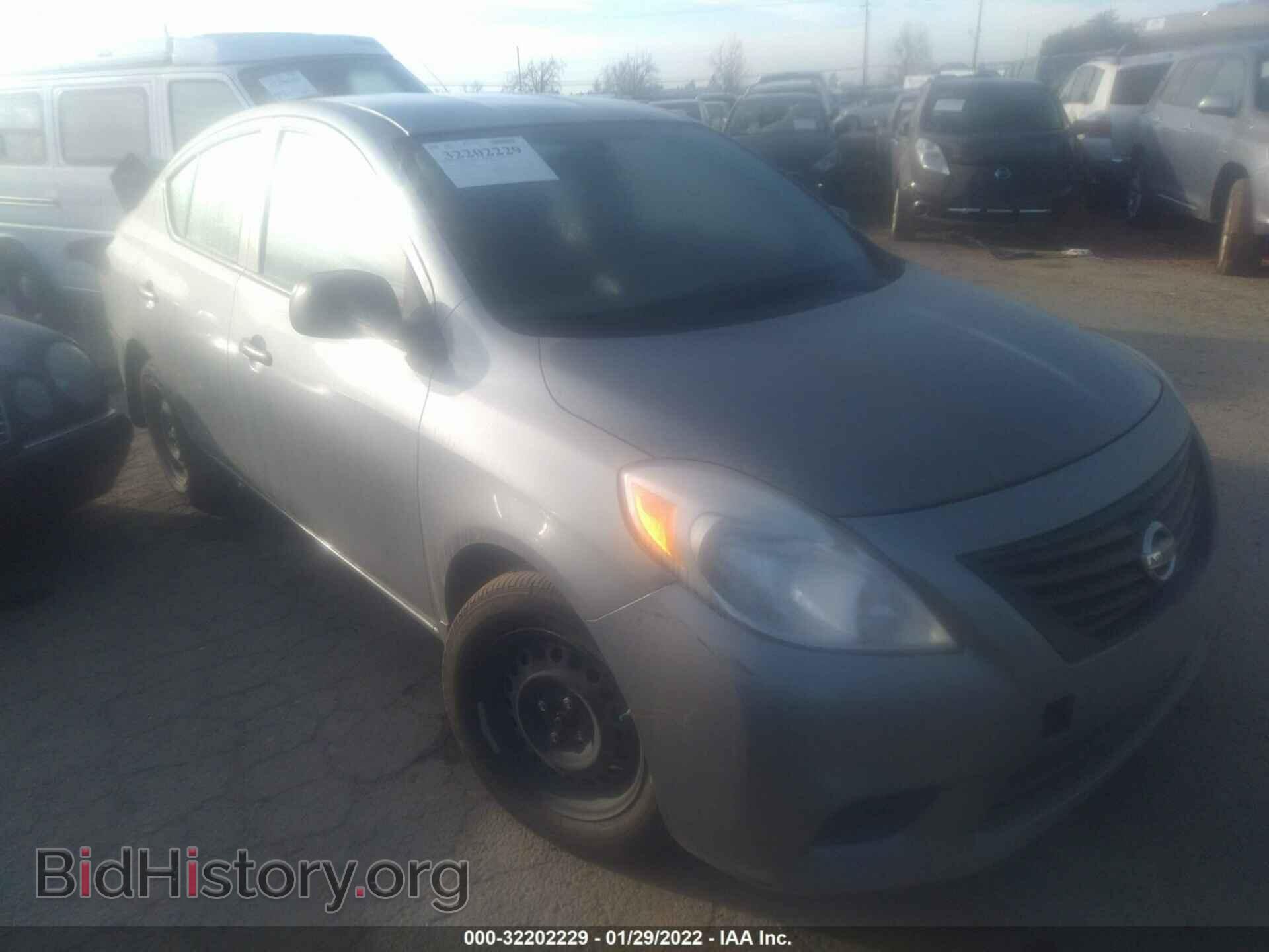 Фотография 3N1CN7AP4CL910442 - NISSAN VERSA 2012
