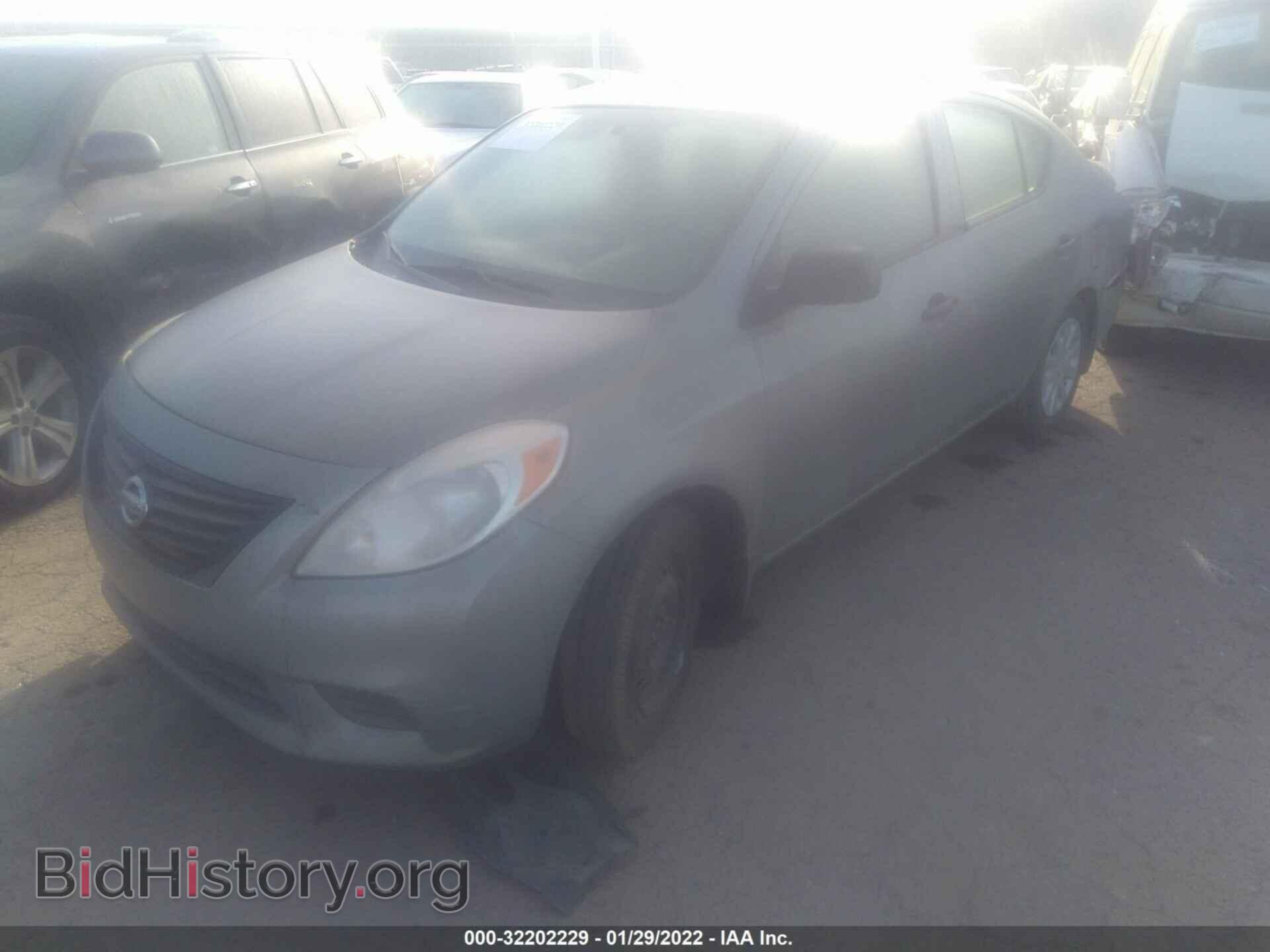 2012 NISSAN VERSA - VIN: 3N1CN7AP4CL910442 - Фото 2