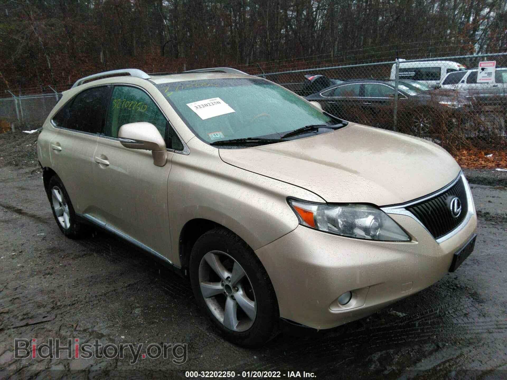 Photo 2T2BK1BA2BC086737 - LEXUS RX 350 2011