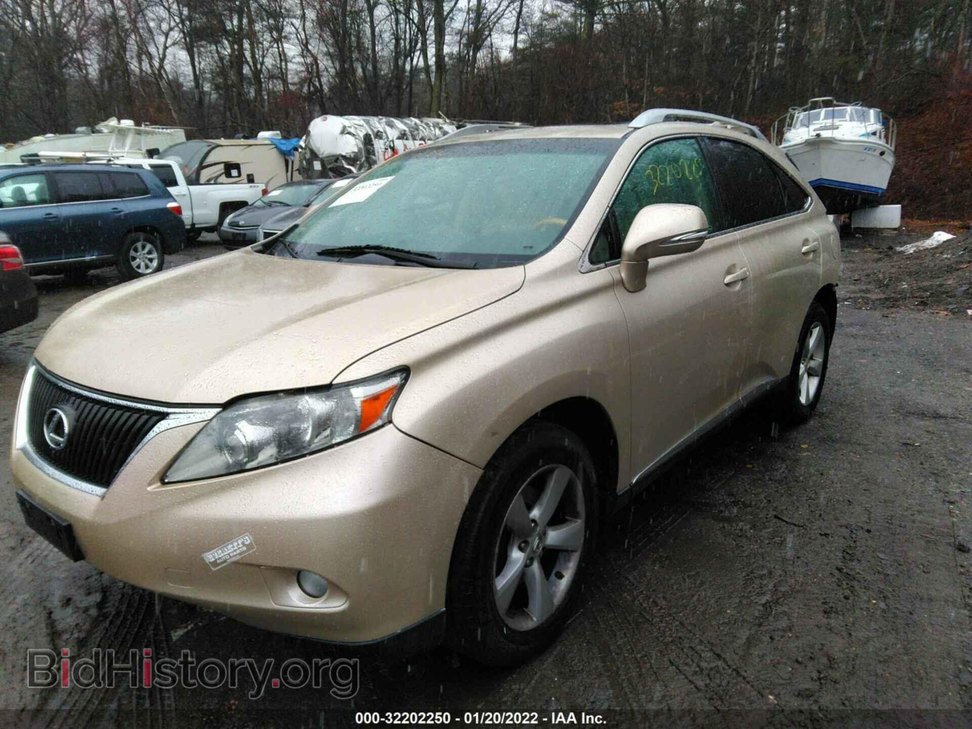 2011 LEXUS RX 350 - VIN: 2T2BK1BA2BC086737 - Фото 2