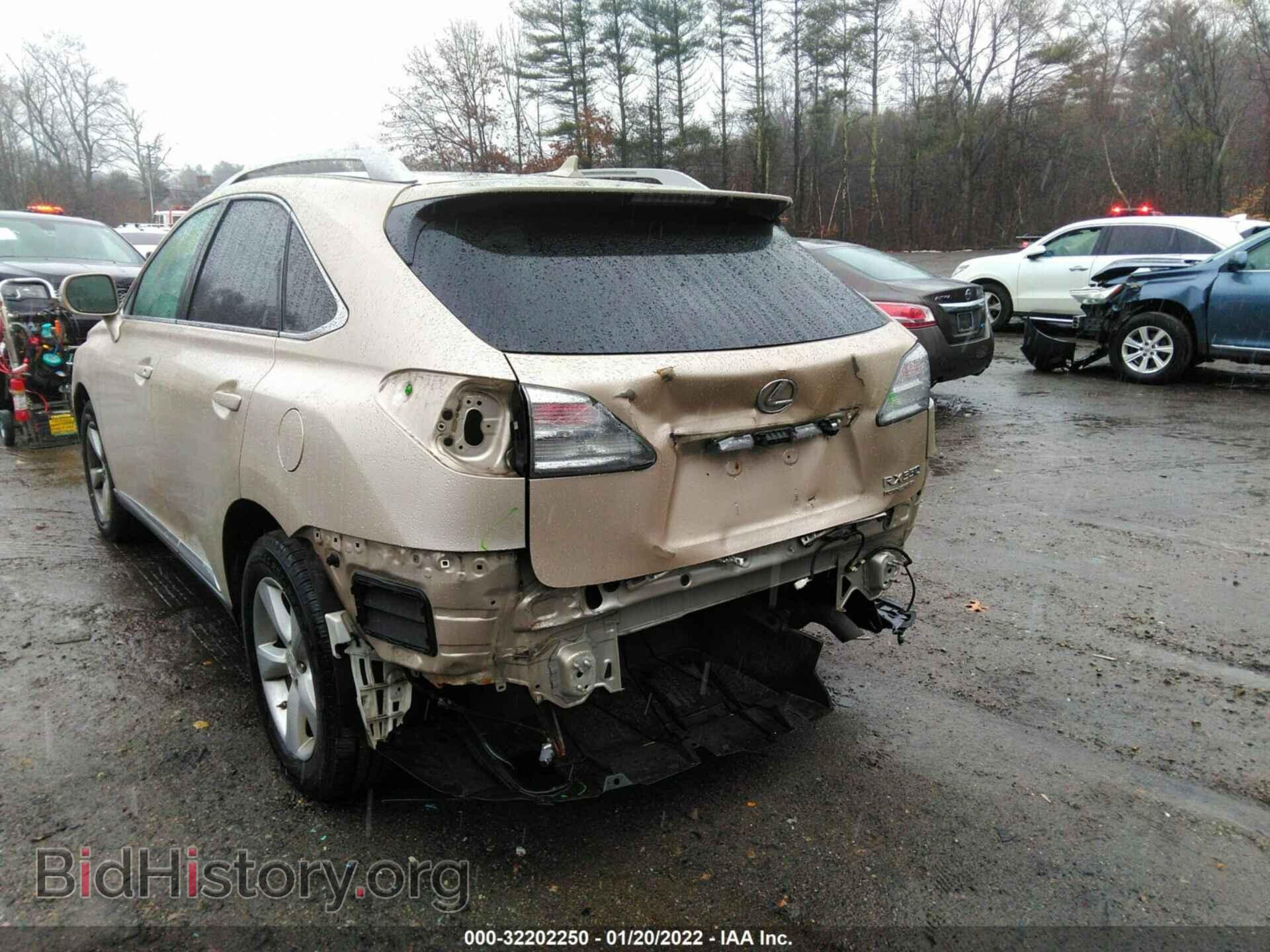 2011 LEXUS RX 350 - VIN: 2T2BK1BA2BC086737 - Фото 6