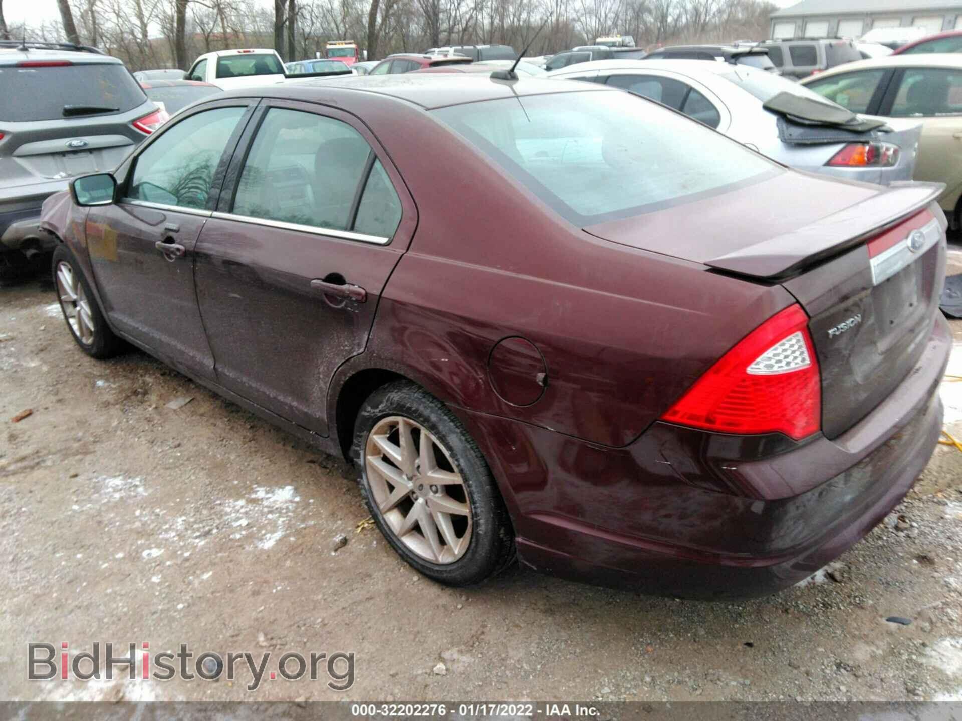 2012 FORD FUSION - VIN: 3FAHP0JA4CR142562 - Фото 3