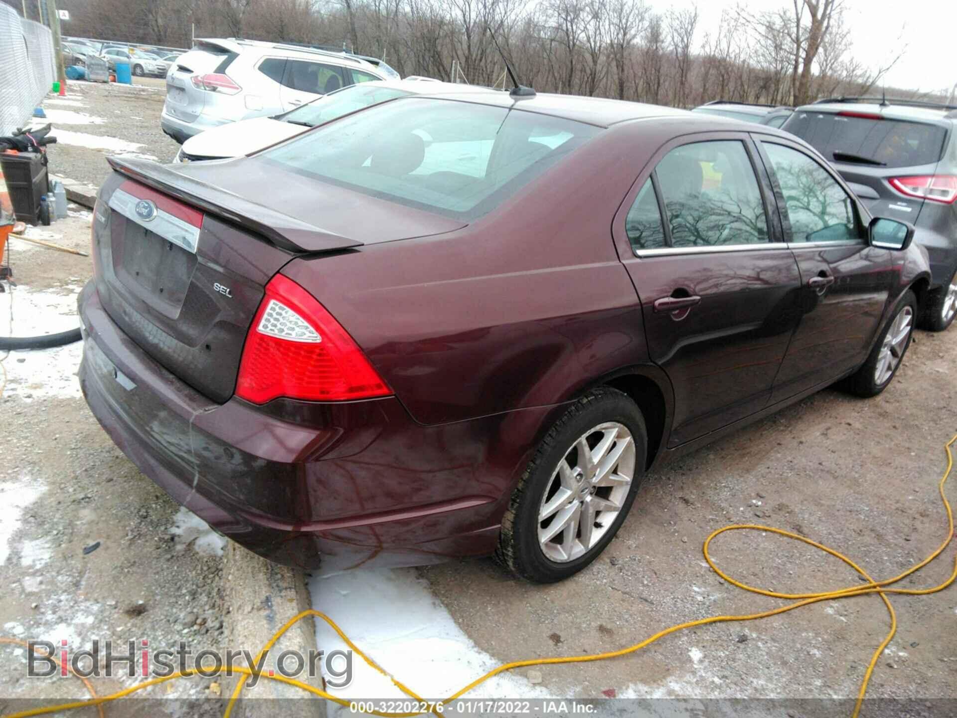 2012 FORD FUSION - VIN: 3FAHP0JA4CR142562 - Фото 4