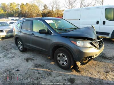 2014 Honda CR-V LX, серый — VIN 3CZRM3H32EG703611, IAAI