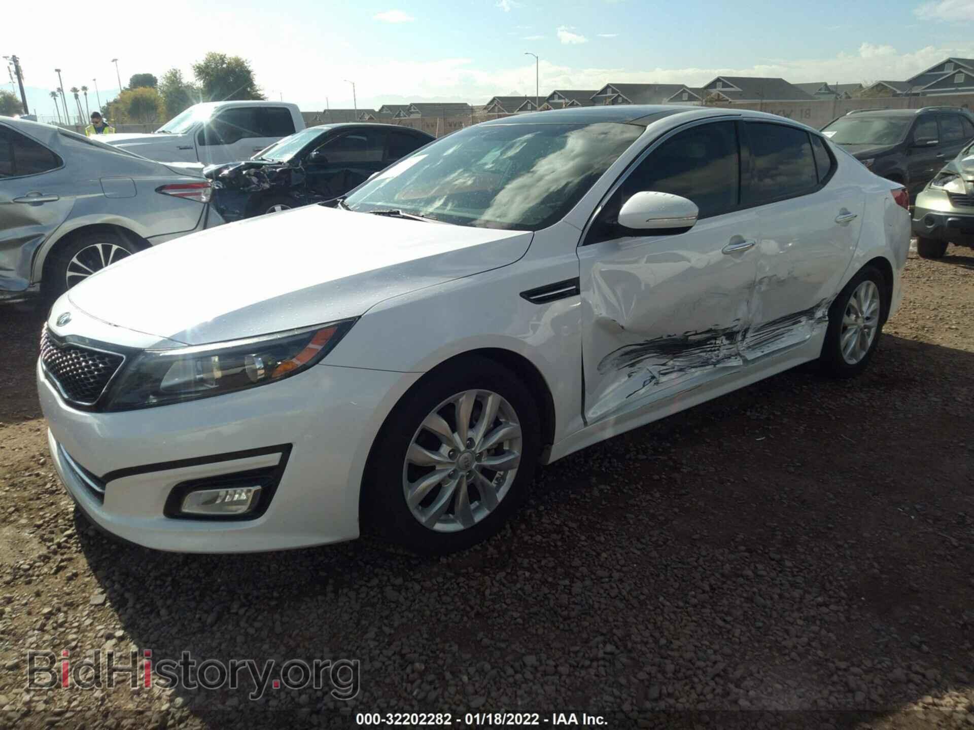 2015 KIA OPTIMA - VIN: 5XXGN4A76FG411767 - Фото 2