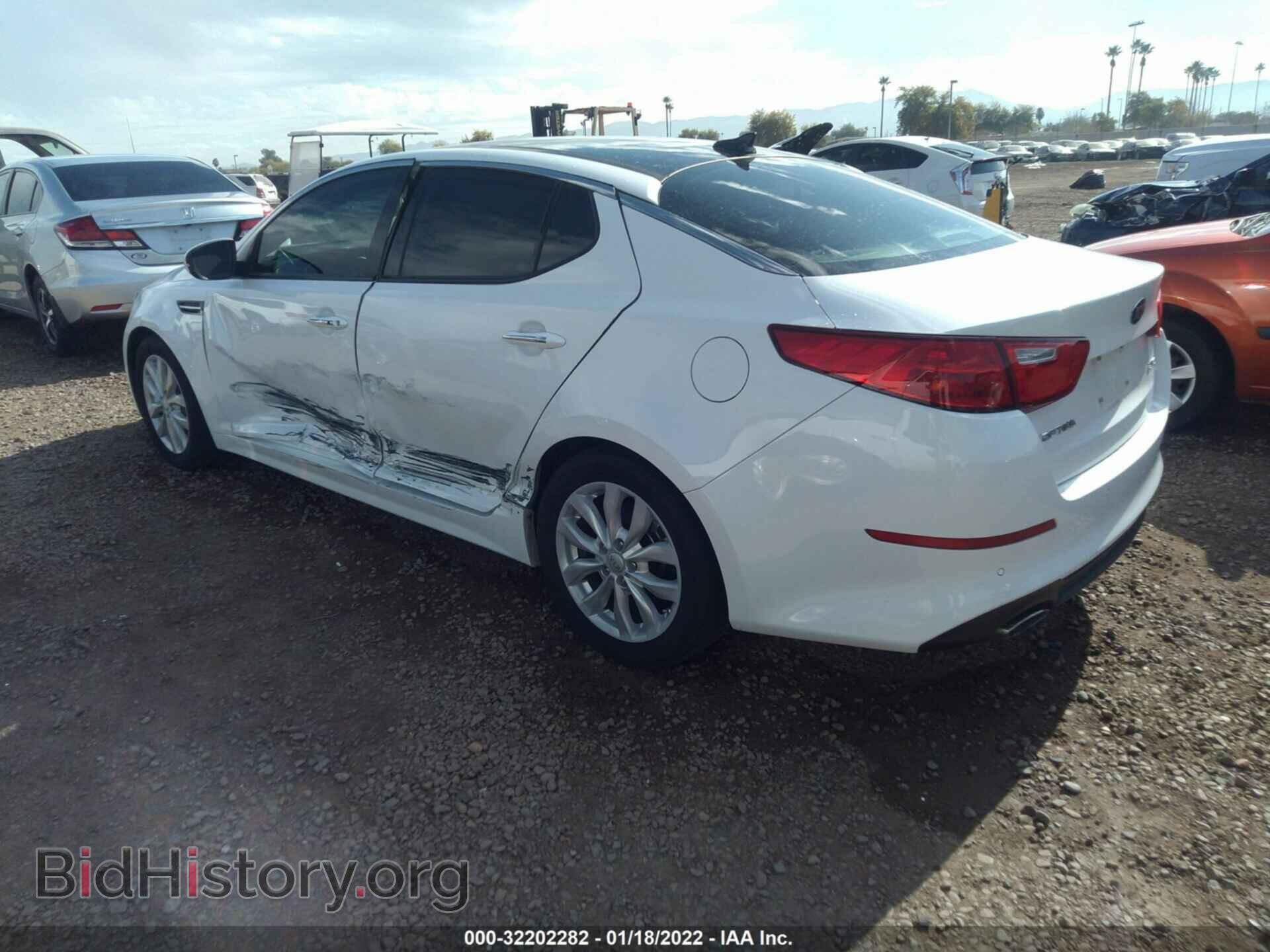 2015 KIA OPTIMA - VIN: 5XXGN4A76FG411767 - Фото 3