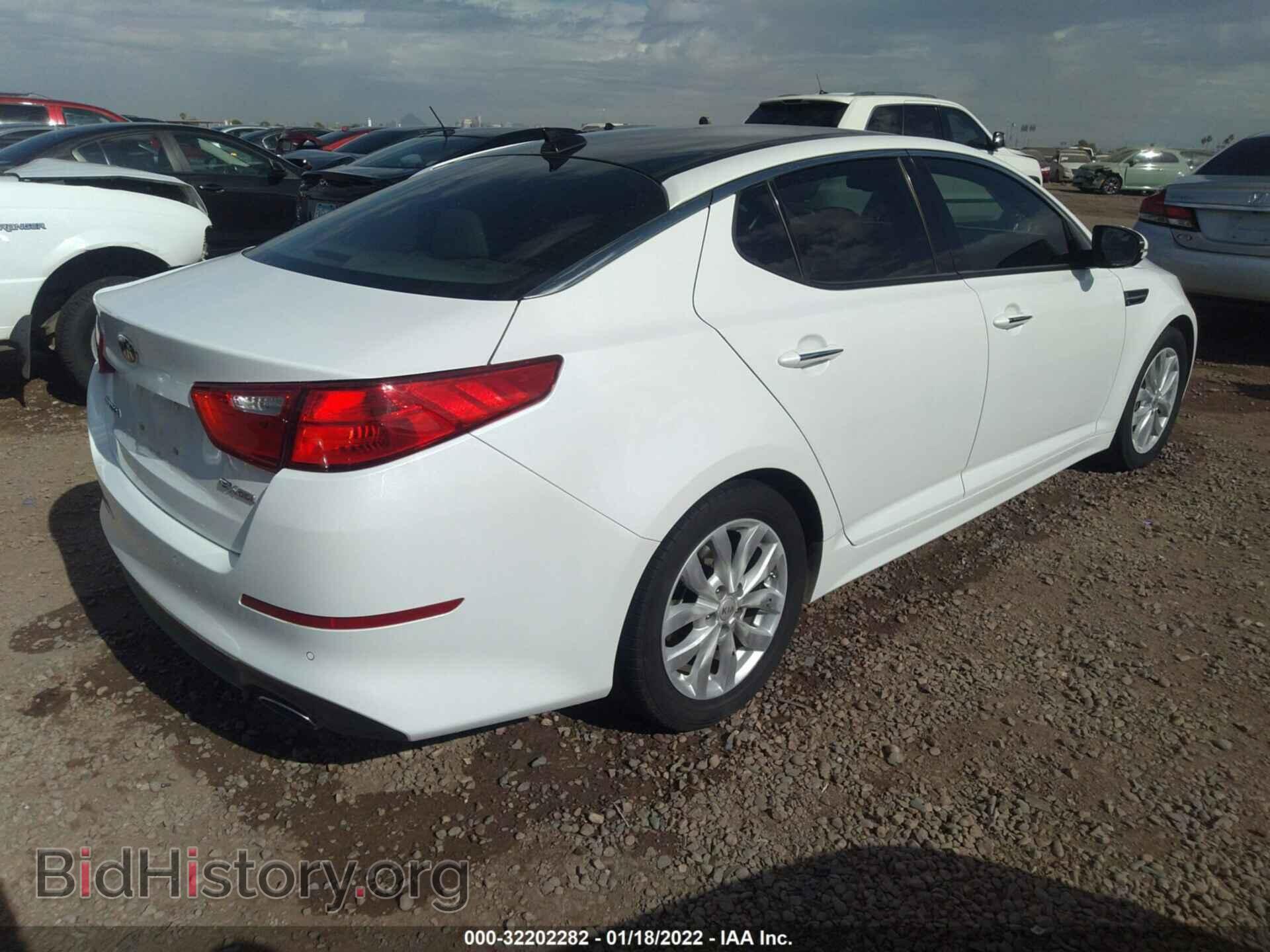 2015 KIA OPTIMA - VIN: 5XXGN4A76FG411767 - Фото 4