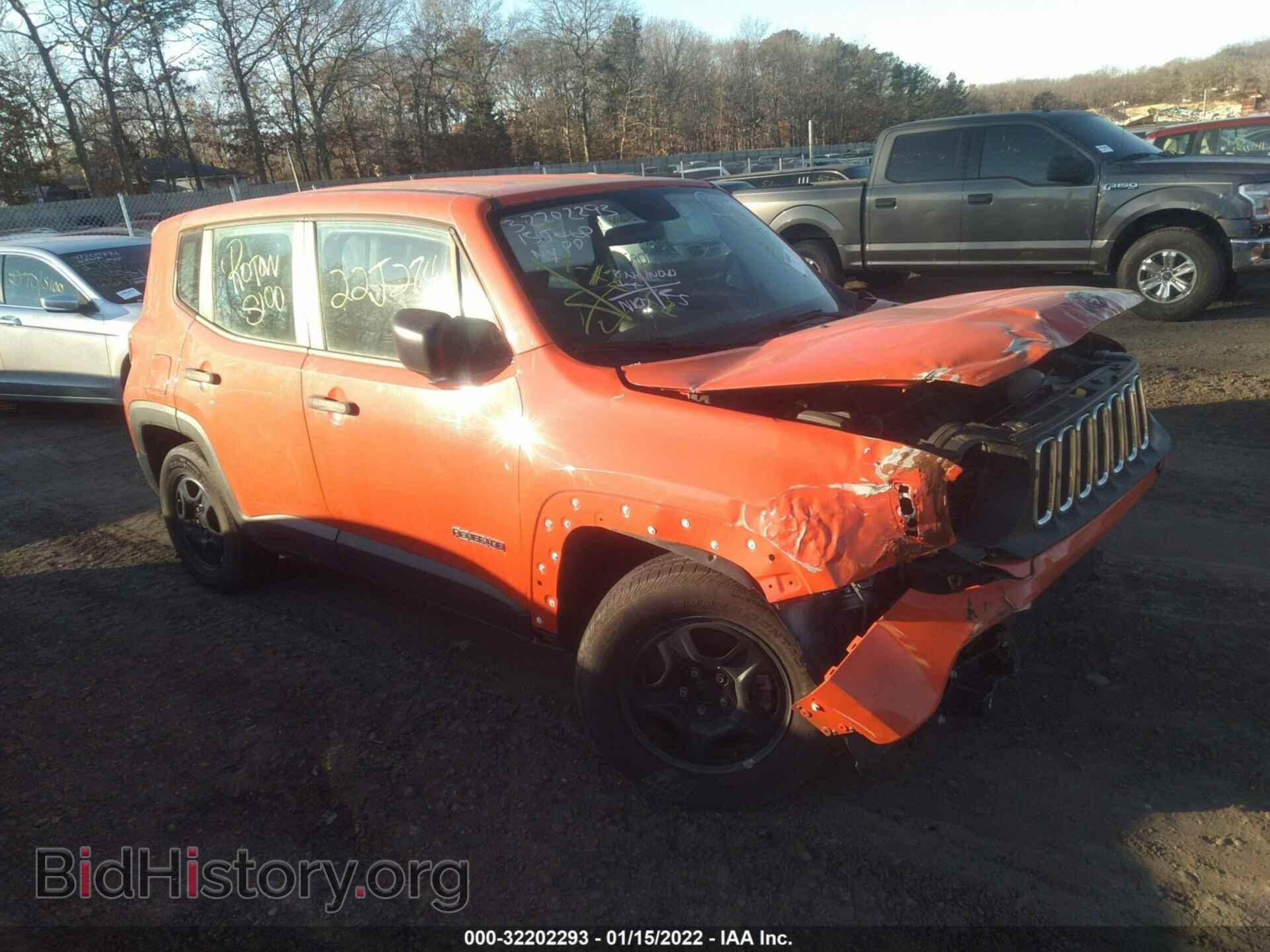 Фотография ZACCJAAT4FPB83219 - JEEP RENEGADE 2015