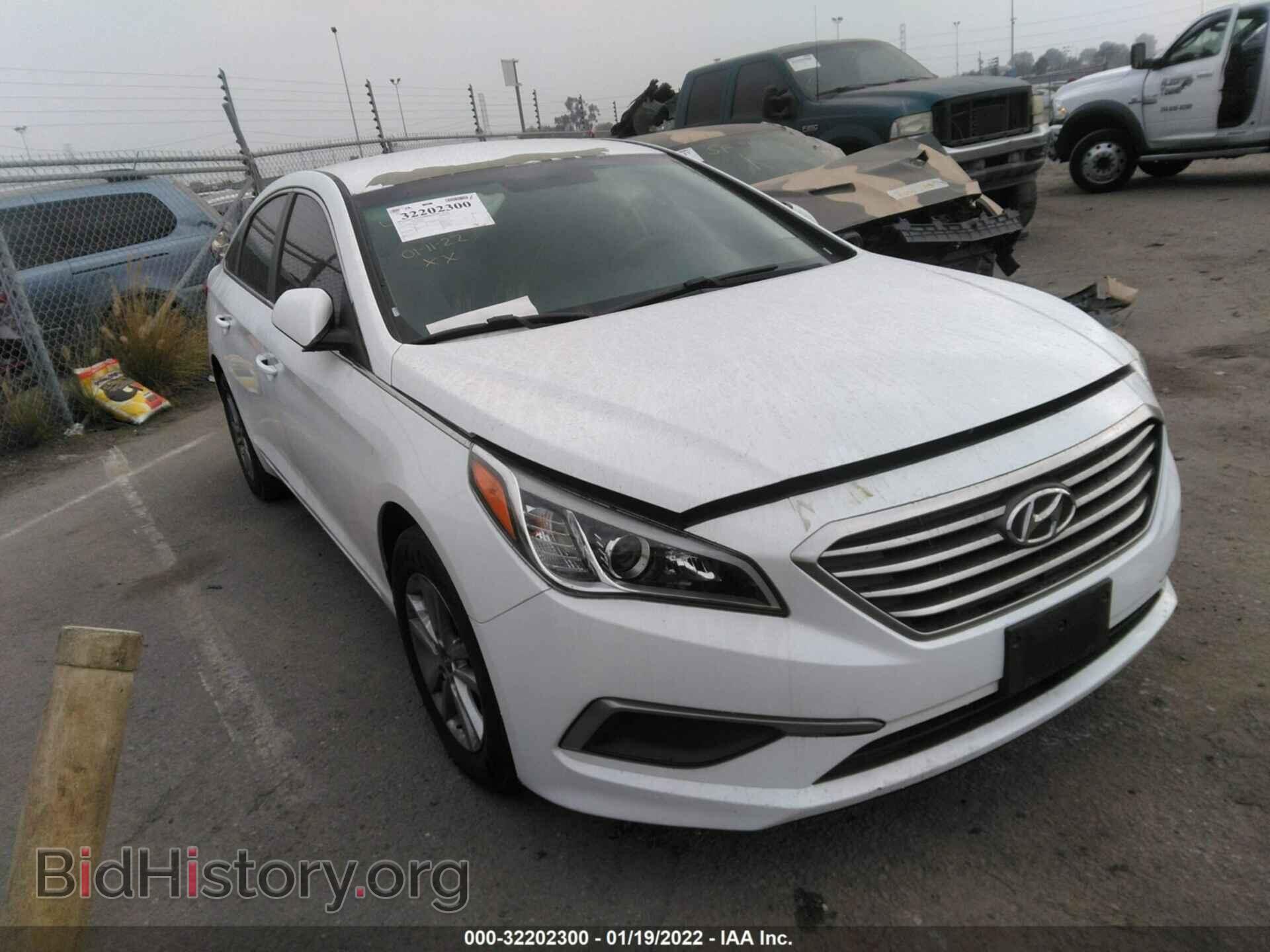 Фотография 5NPE24AF1HH528686 - HYUNDAI SONATA 2017