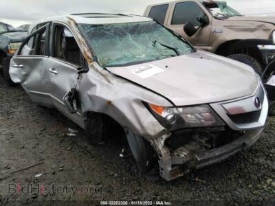 2013 Acura MDX Tech PKG, silver — VIN 2HNYD2H33DH525373, IAAI
