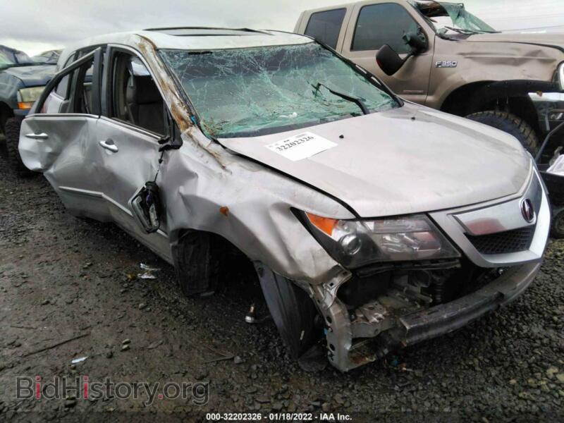 2013 Acura MDX Tech PKG (VIN 2HNYD2H33DH525373) — фото 1 из 11, IAAI, повреждение: опрокидывание