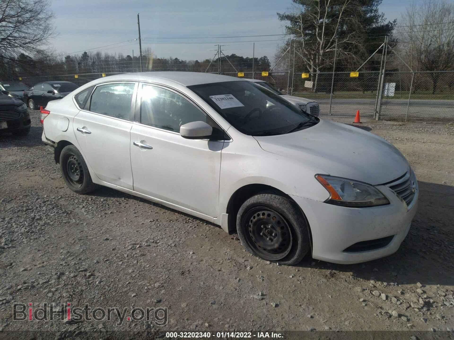 Photo 3N1AB7AP6EY251284 - NISSAN SENTRA 2014