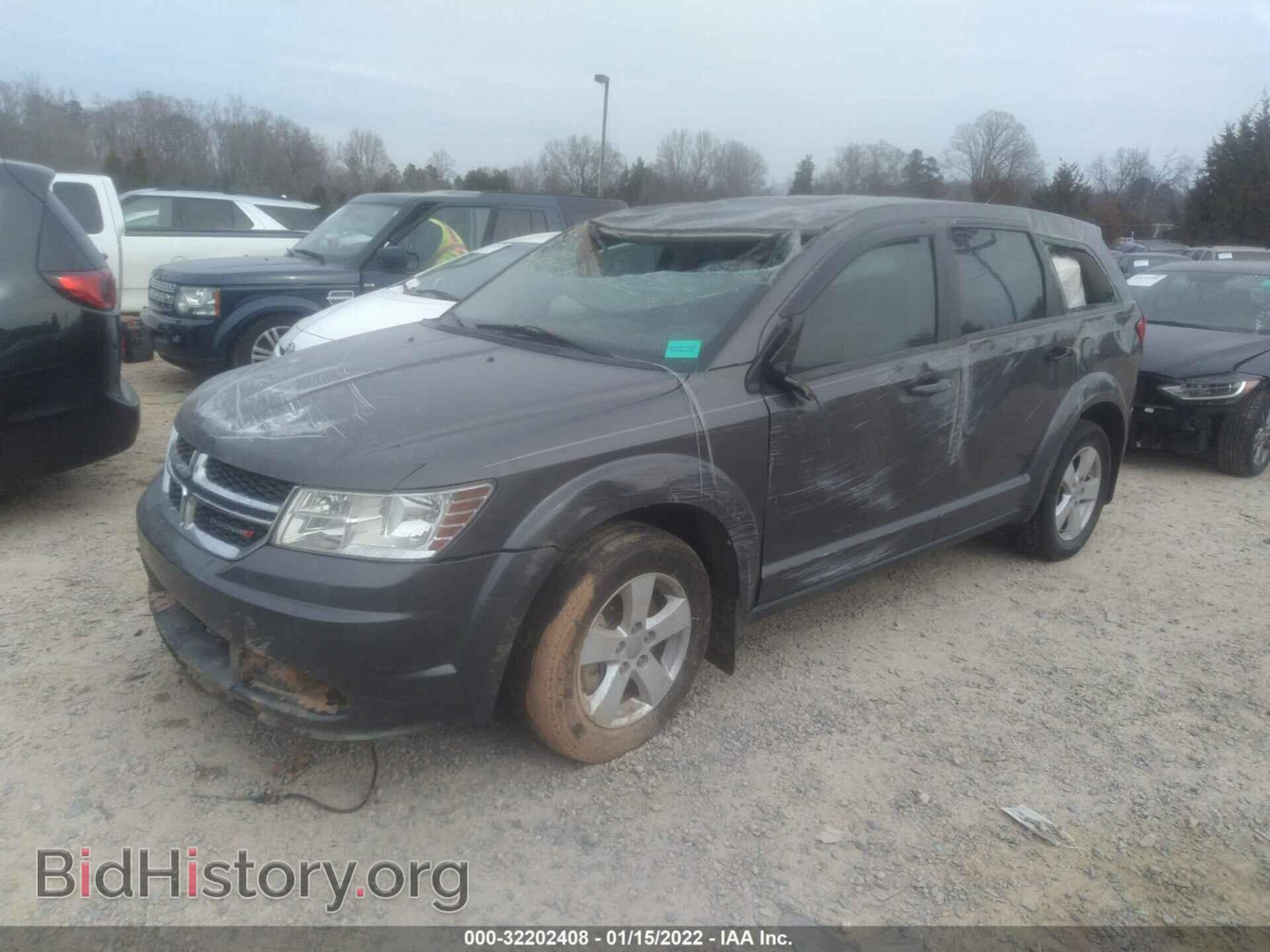 2014 DODGE JOURNEY - VIN: 3C4PDCAB8ET213857 - Фото 2