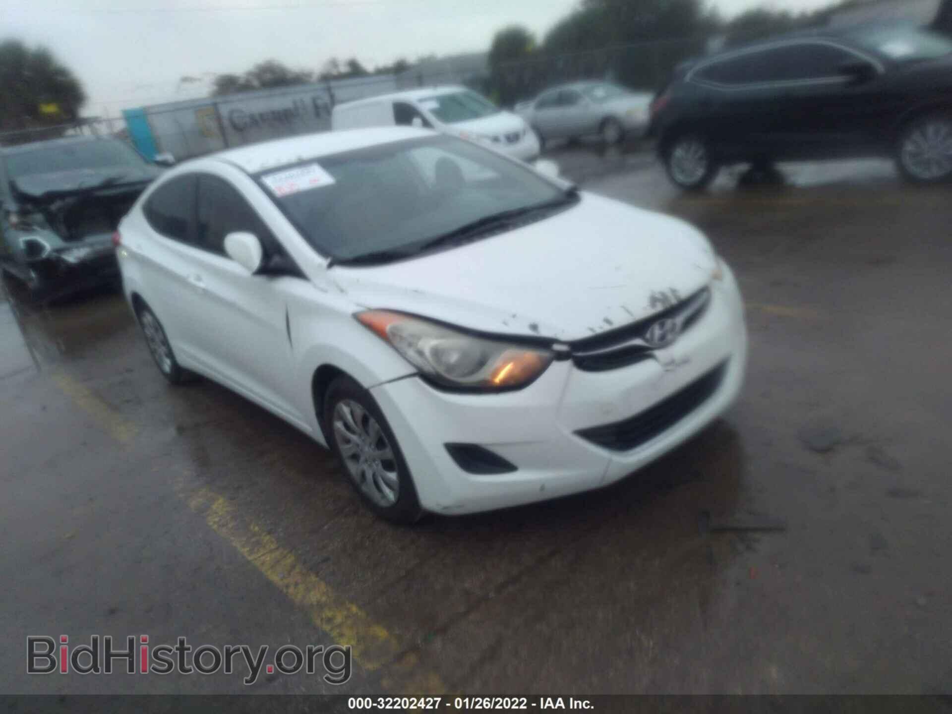 Photo 5NPDH4AE7BH010607 - HYUNDAI ELANTRA 2011