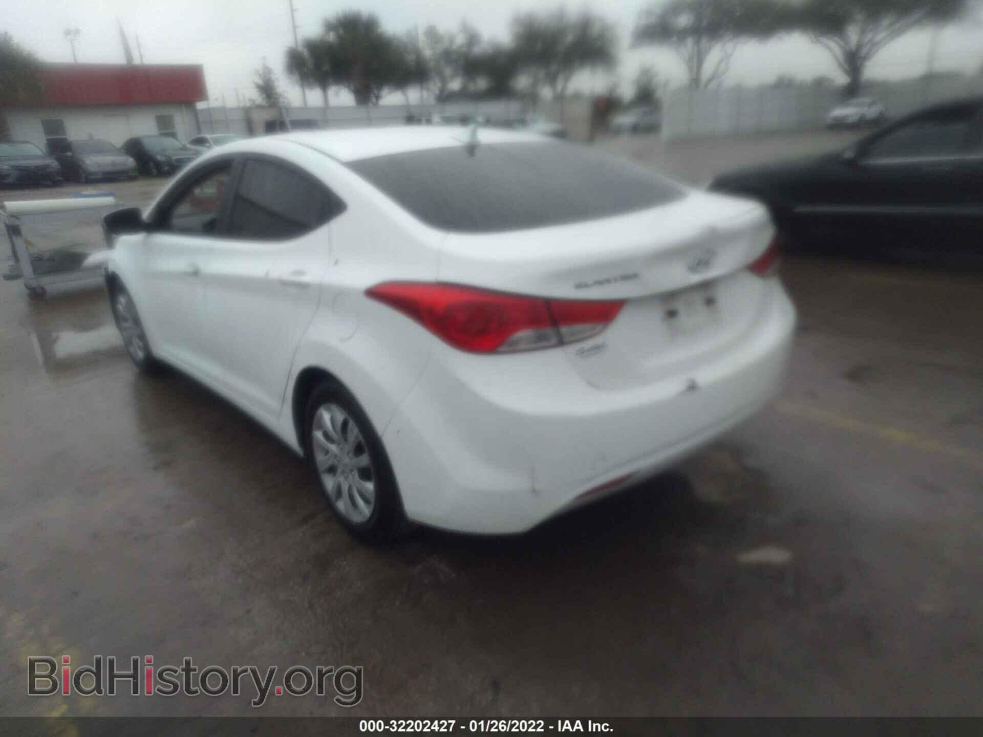 2011 HYUNDAI ELANTRA - VIN: 5NPDH4AE7BH010607 - Photo 3