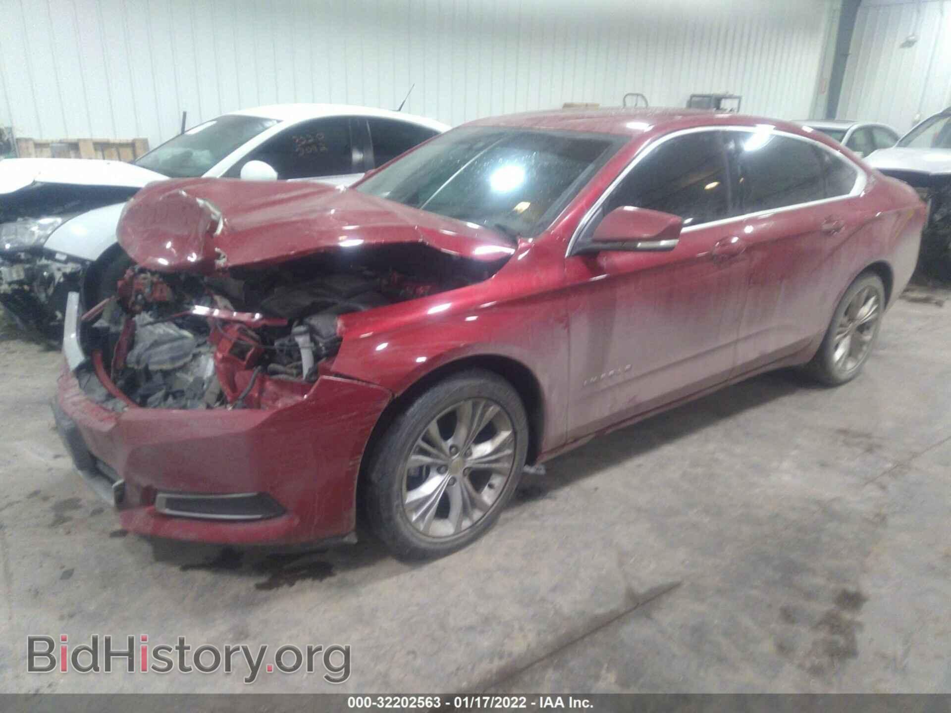 2014 CHEVROLET IMPALA - VIN: 2G1115SL5E9112627 - Фото 2