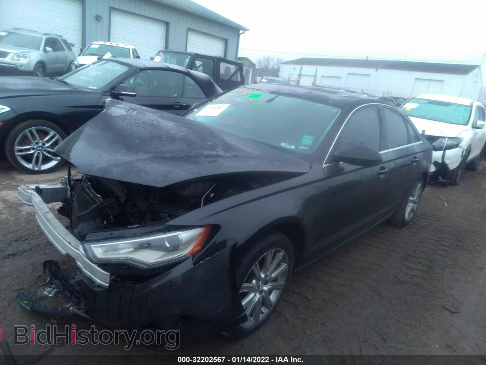 2014 AUDI A6 - VIN: WAUFFAFC7EN026750 - Фото 2