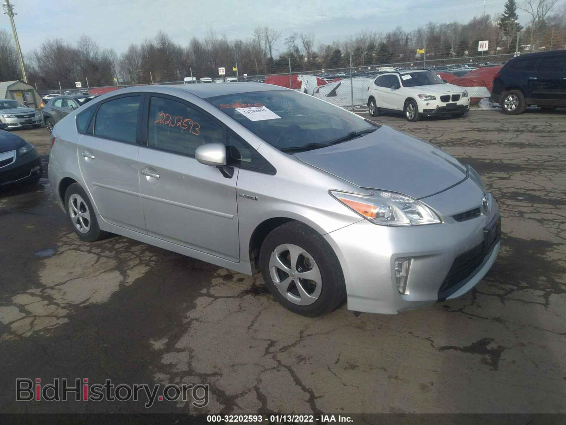 Photo JTDKN3DU5C5510876 - TOYOTA PRIUS 2012